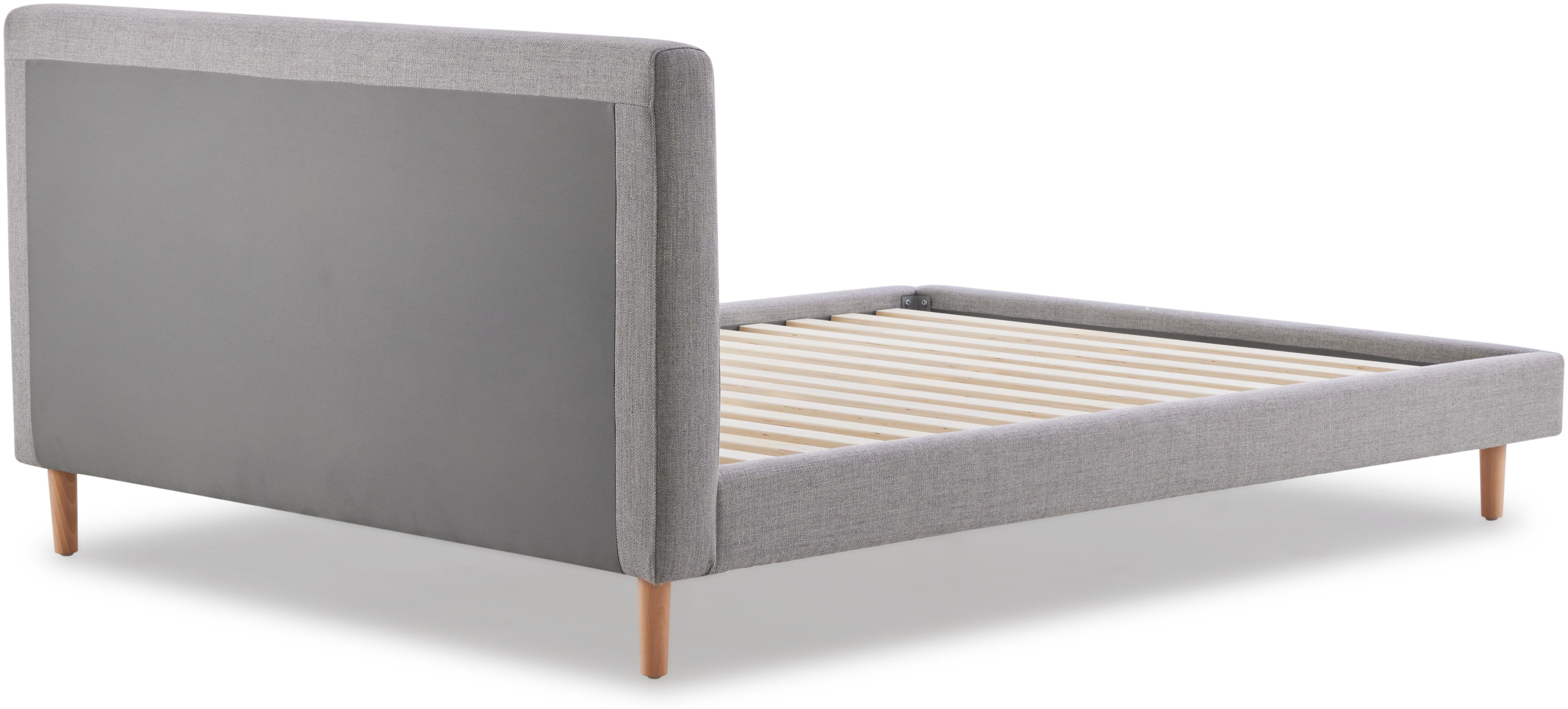 Cama Pure con tela gris HOME, tamaño king cm - image 5
