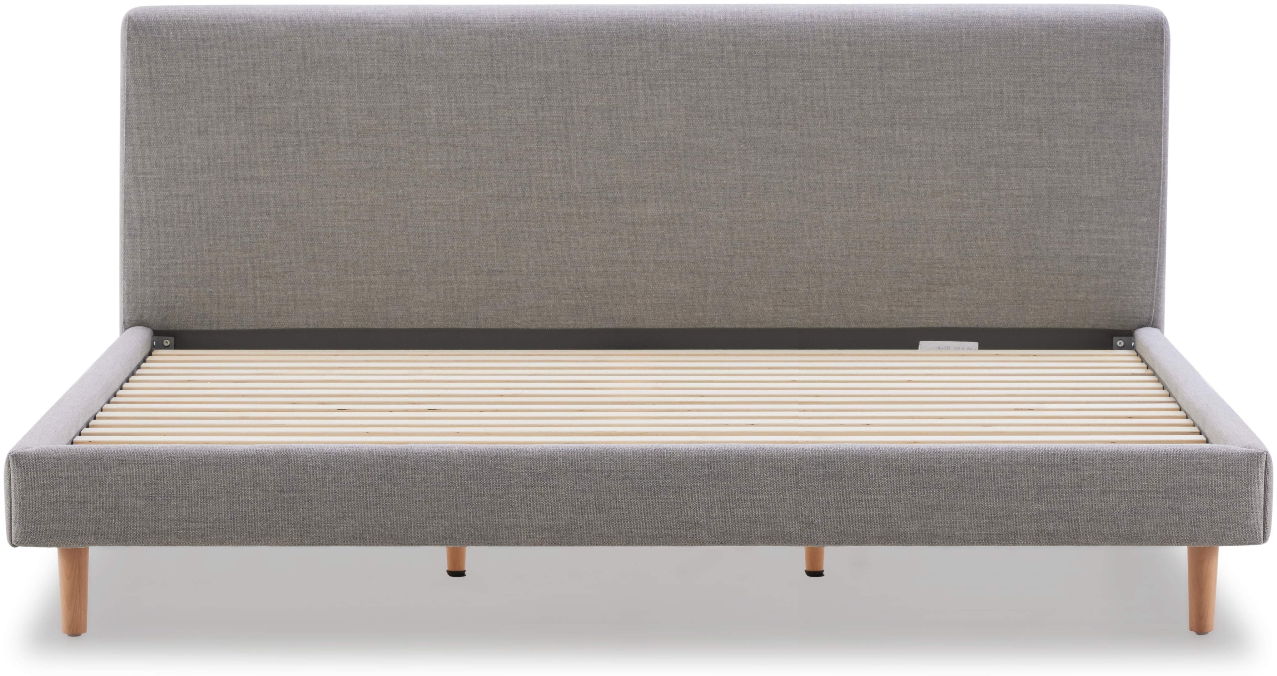 Cama Pure con tela gris HOME, tamaño queen cm - image 2