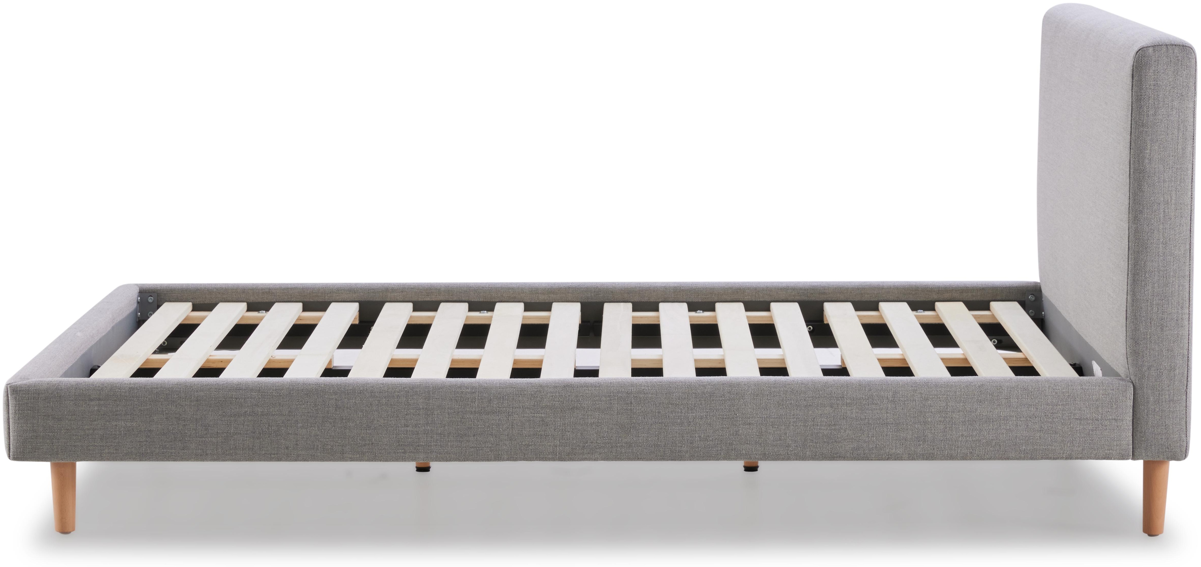 Pure Bed with HOME Grey Fabric, queen size - image 3