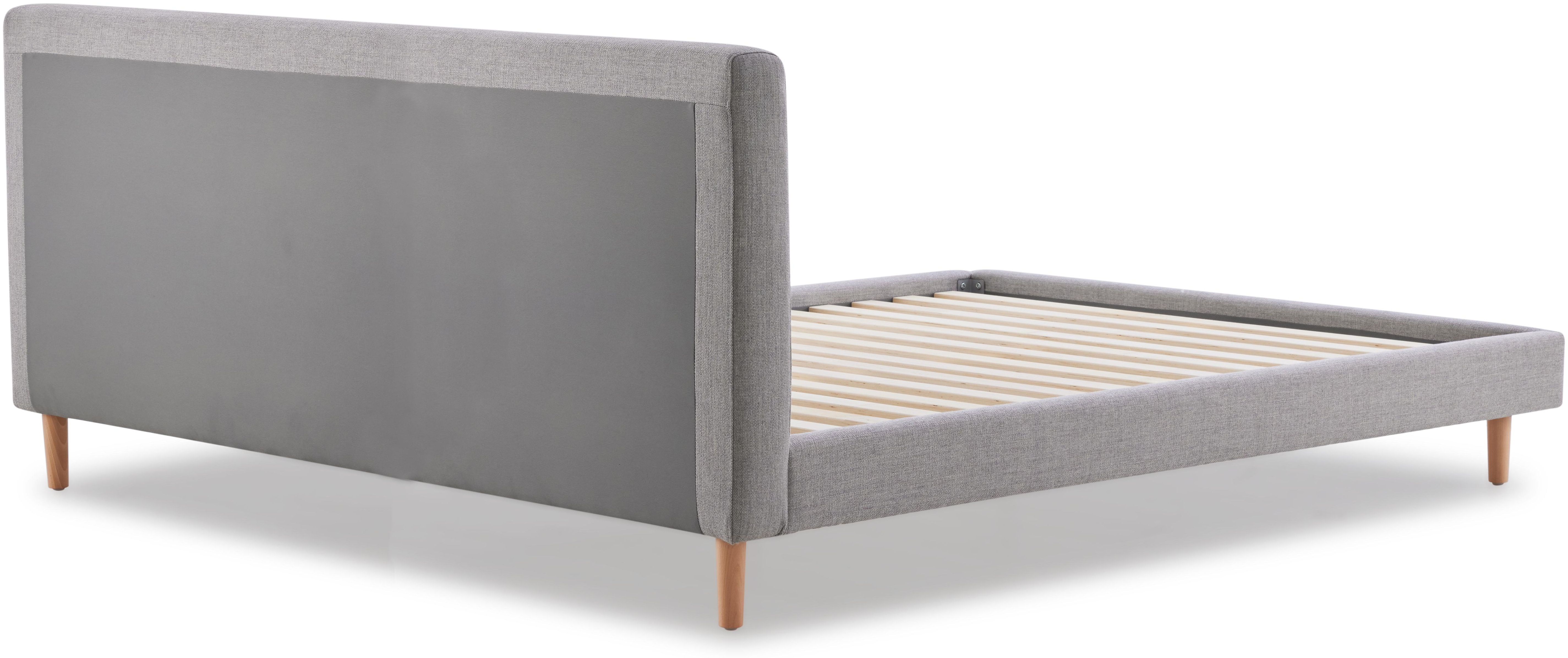 Cama Pure con tela gris HOME, tamaño queen cm - image 4