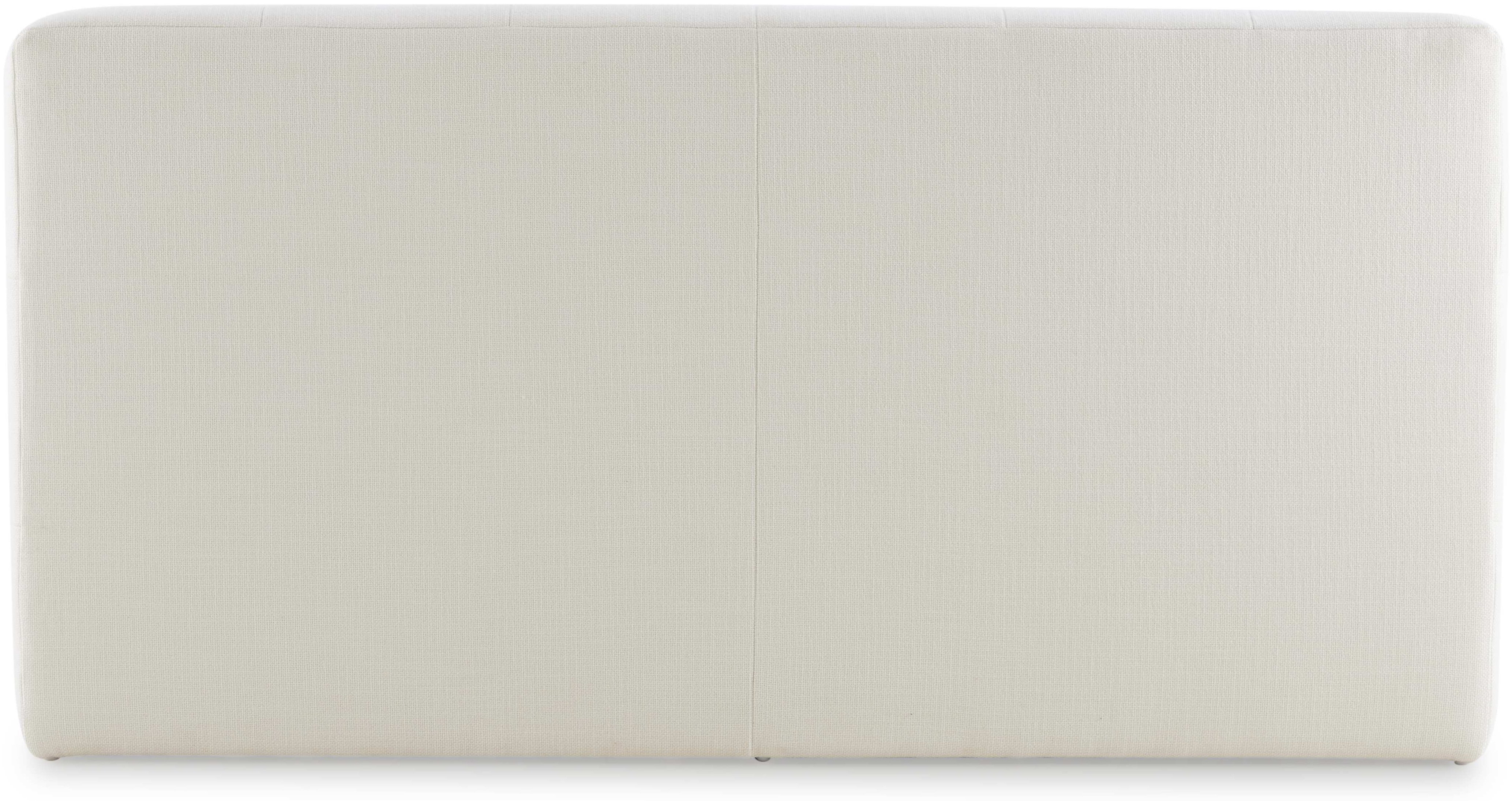 Cama Wafer con tela KIND en blanco hueso, tamaño king cm - image 3
