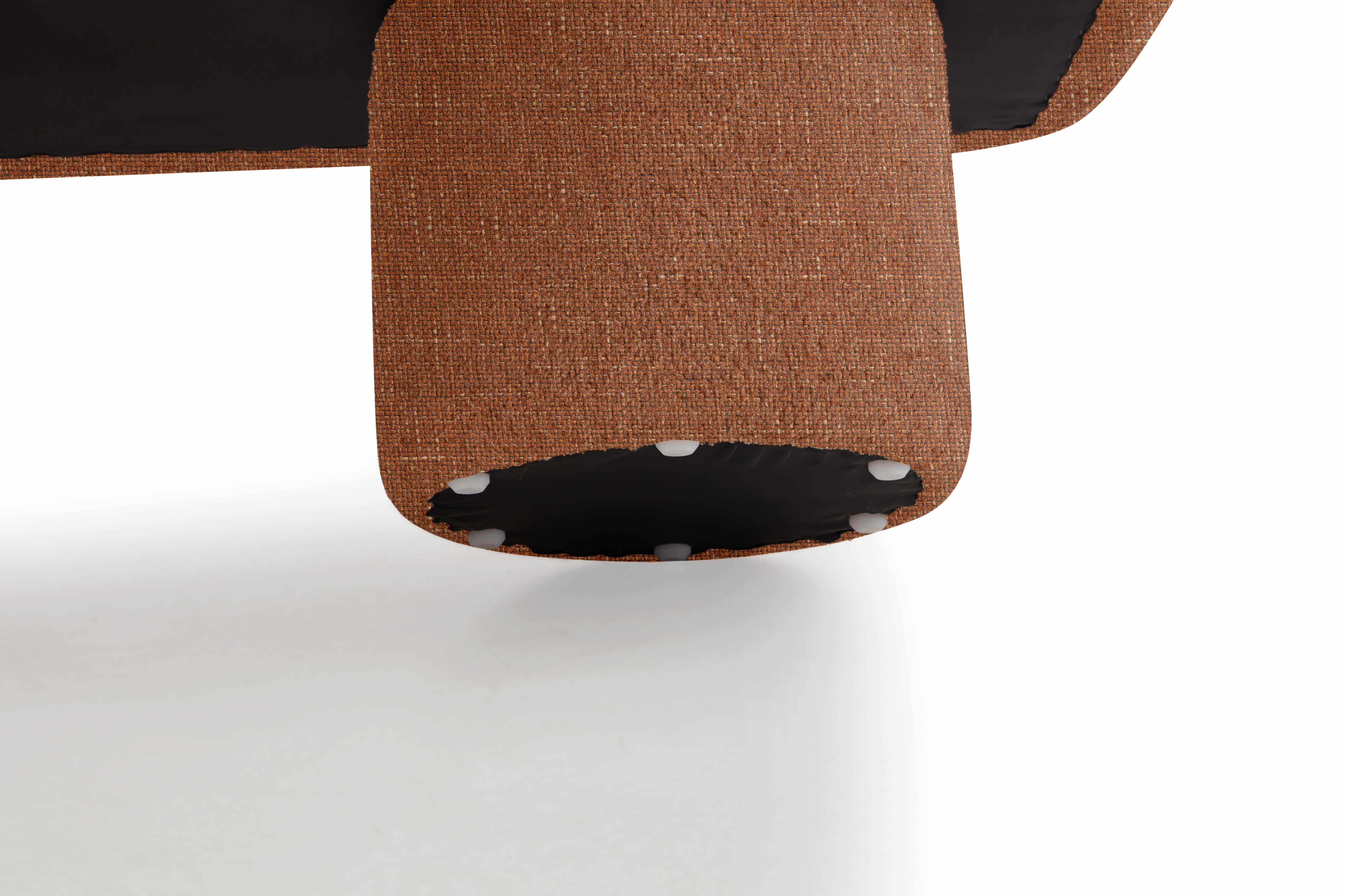 Bride bench with HIM Rust Red Fabric - image 4