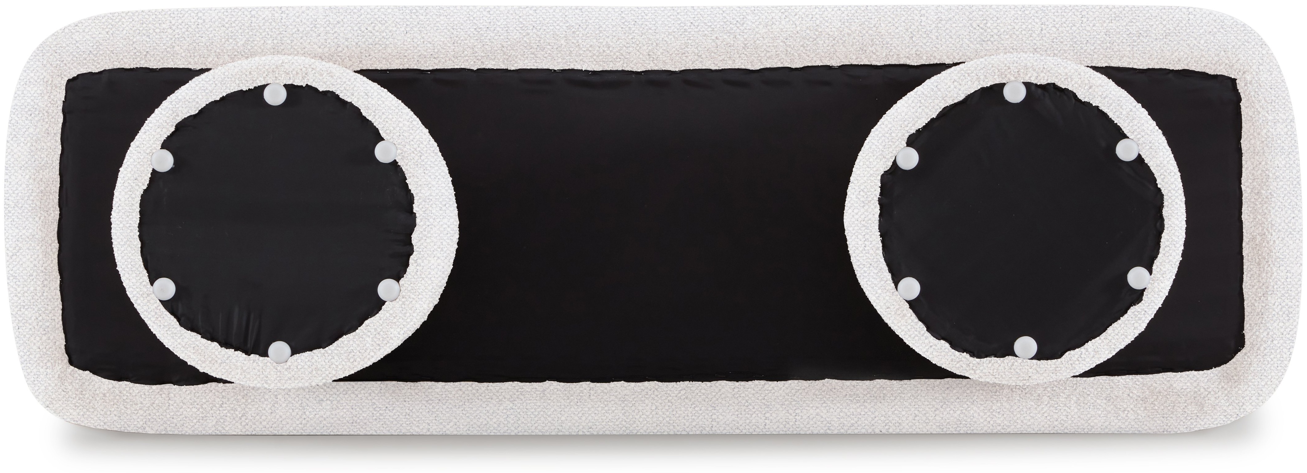 Bride bench with KIND Off White Fabric - image 4