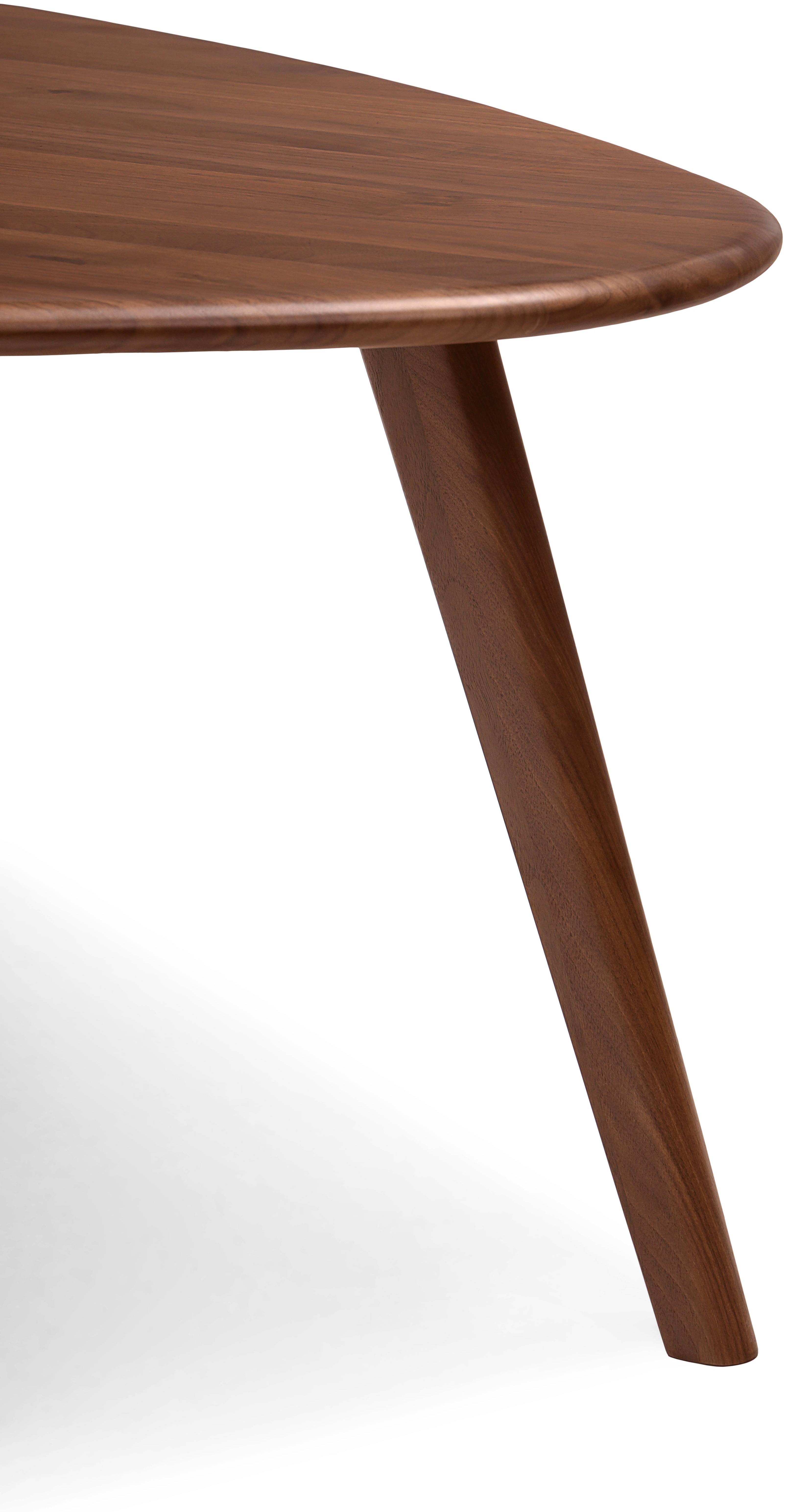 Sterling Nest of 2 Tables with Solid natural walnut frame, 90 cm - image 5