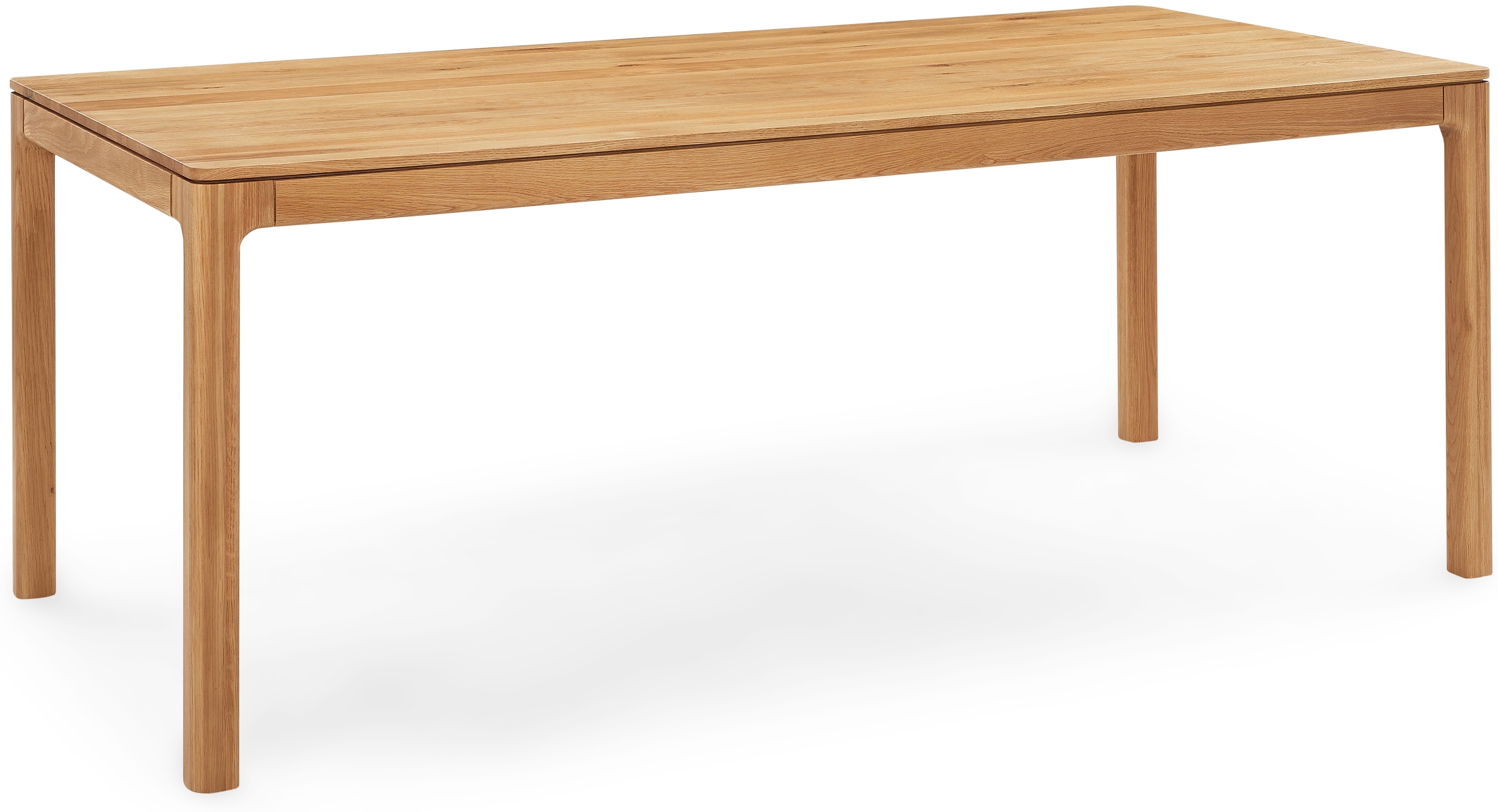 Mesa de comedor Aurora con marco de roble natural sólido, 180 cm - image 1