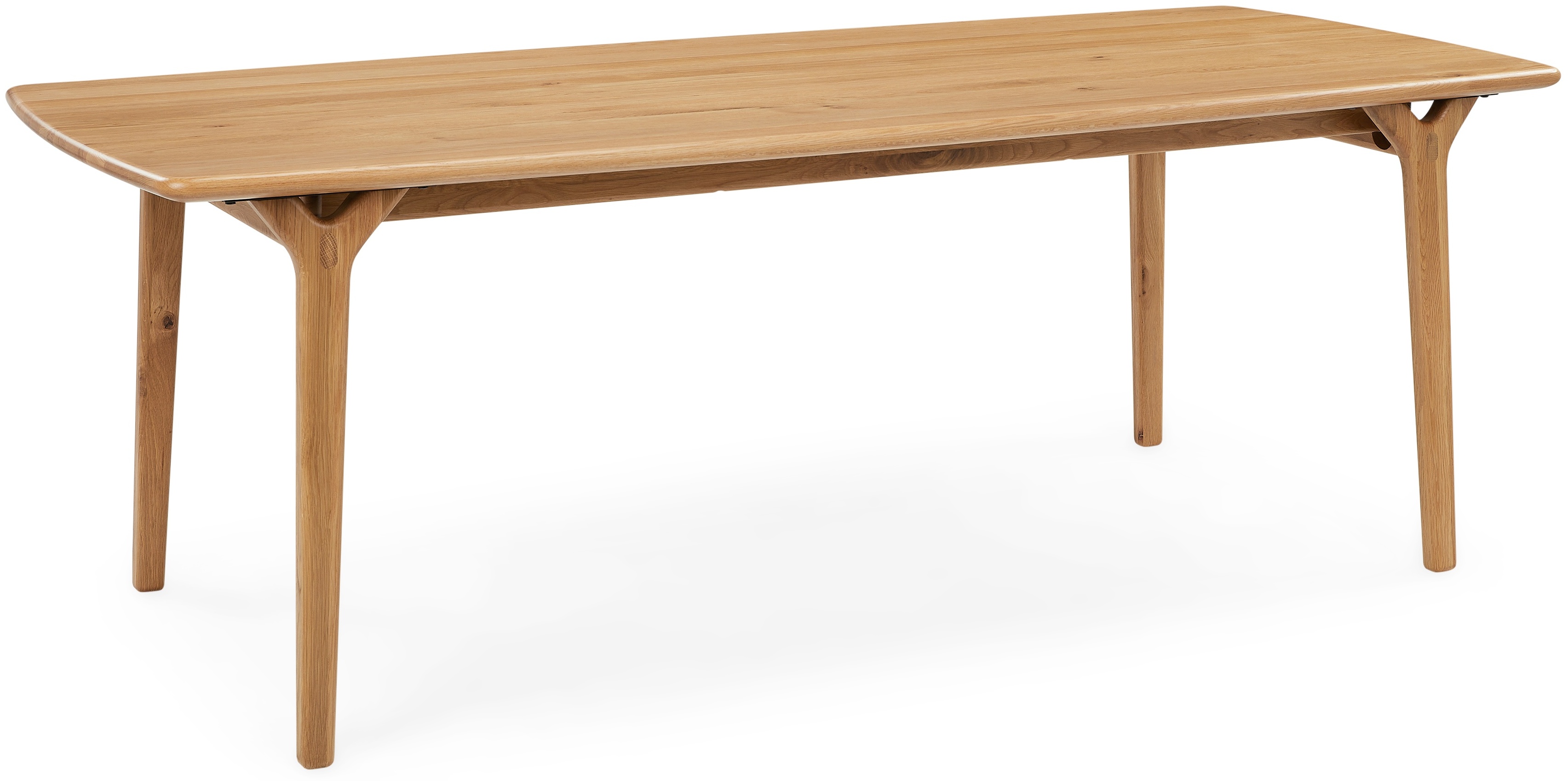 Mesa de comedor Xray con marco de roble natural sólido, 220 cm. - image 1