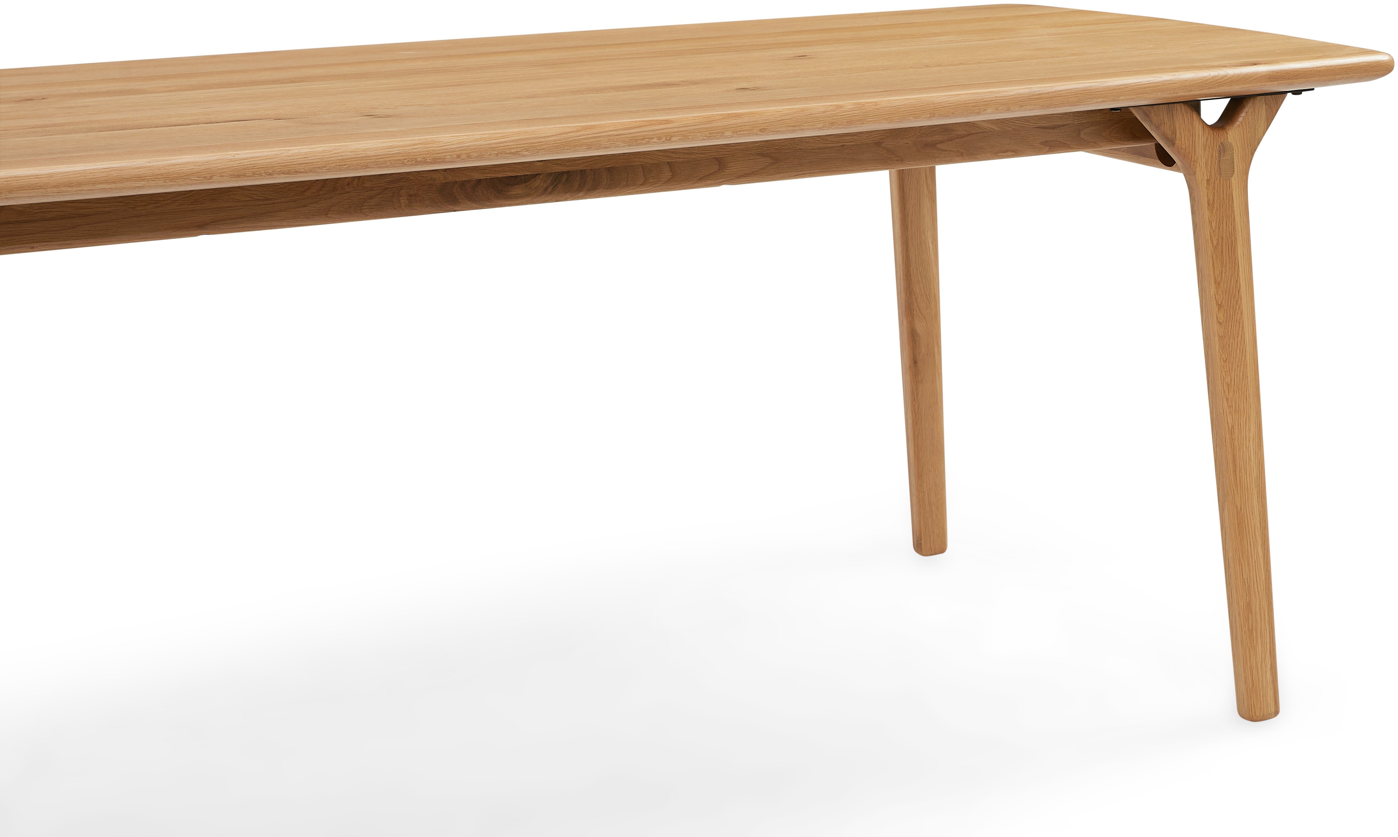 Xray dining table with Solid natural oak frame, 220 cm - image 5