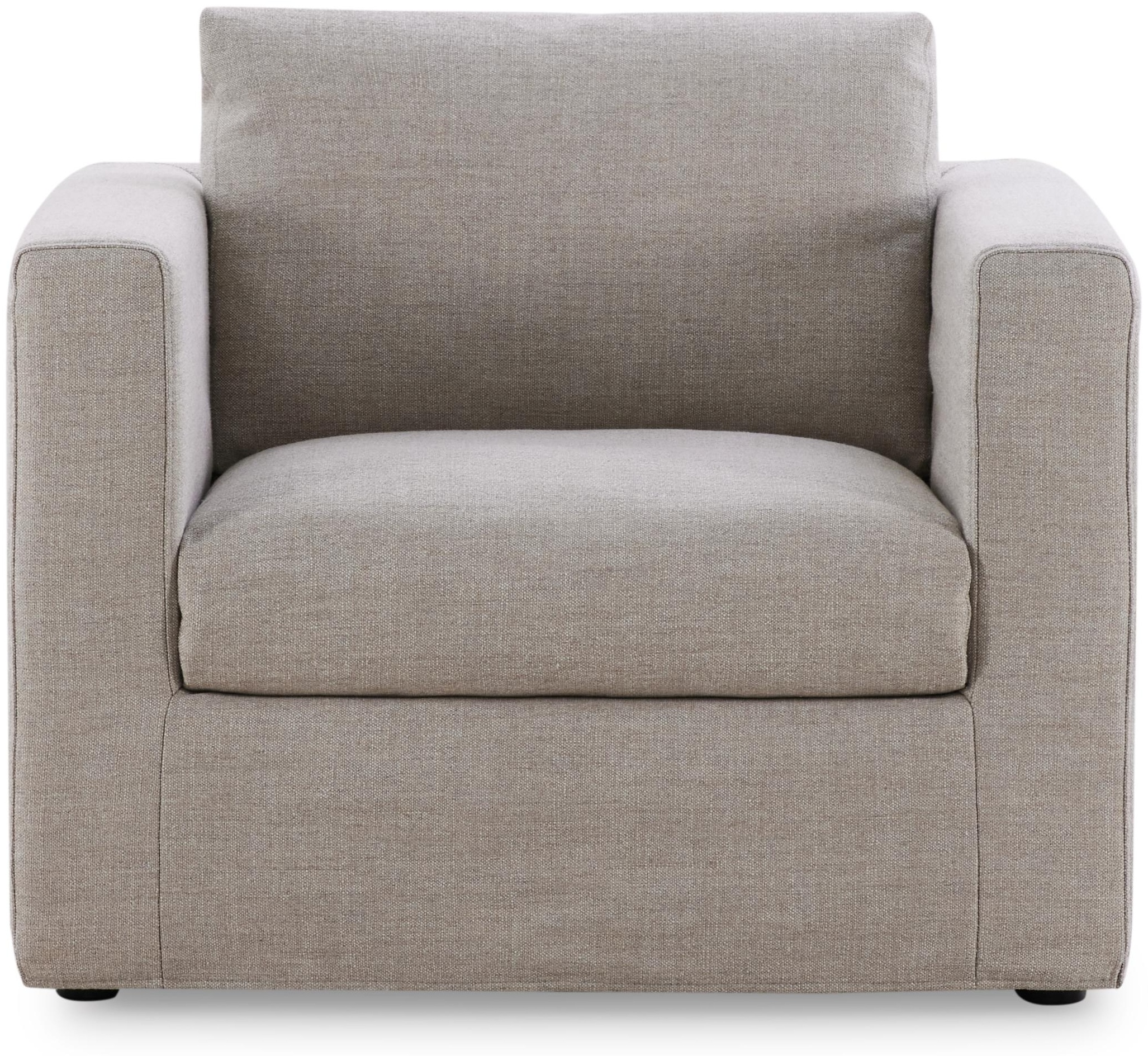 Breeze 1 seater sofa with LOX Khaki Fabric - image 5