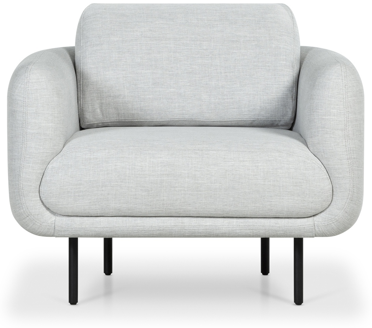 Miro 1 seater sofa with Diego Kit Fabric - image 1