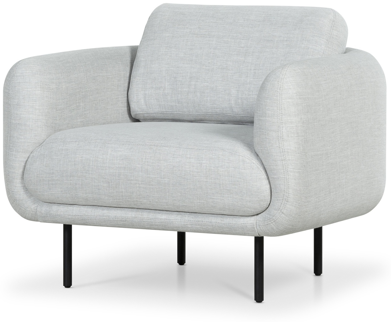Miro 1 seater sofa with Diego Kit Fabric - image 2