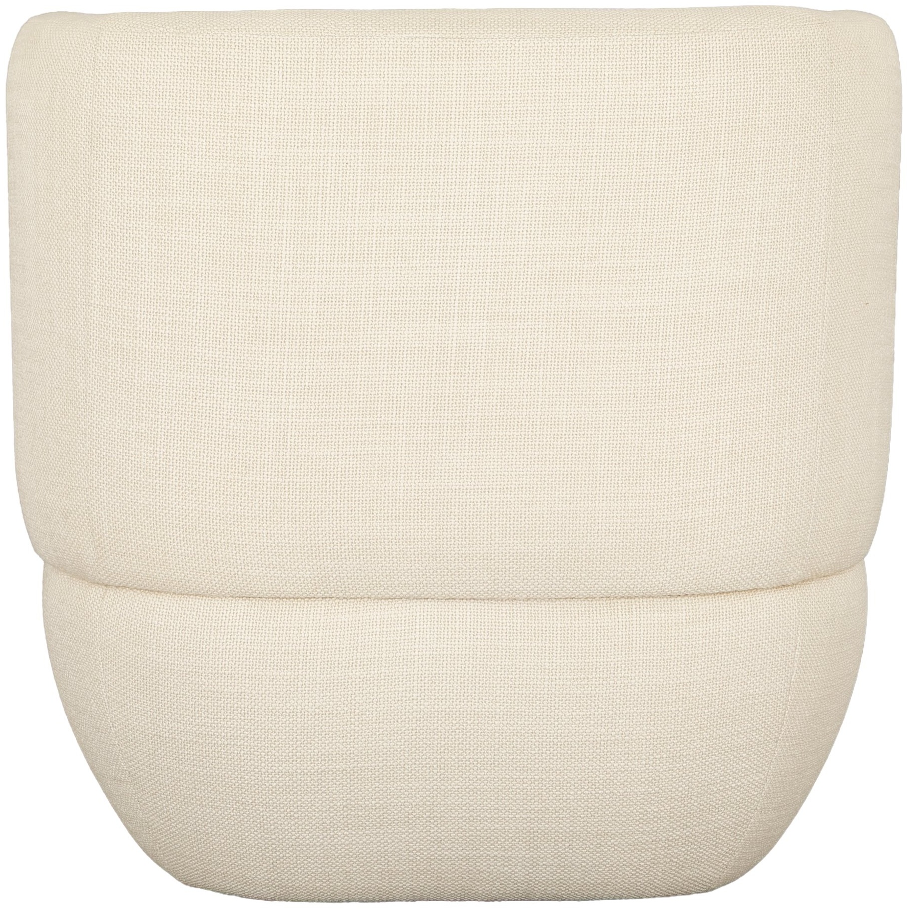Patricia lounge chair with Bermuda Ivory Fabric - image 3