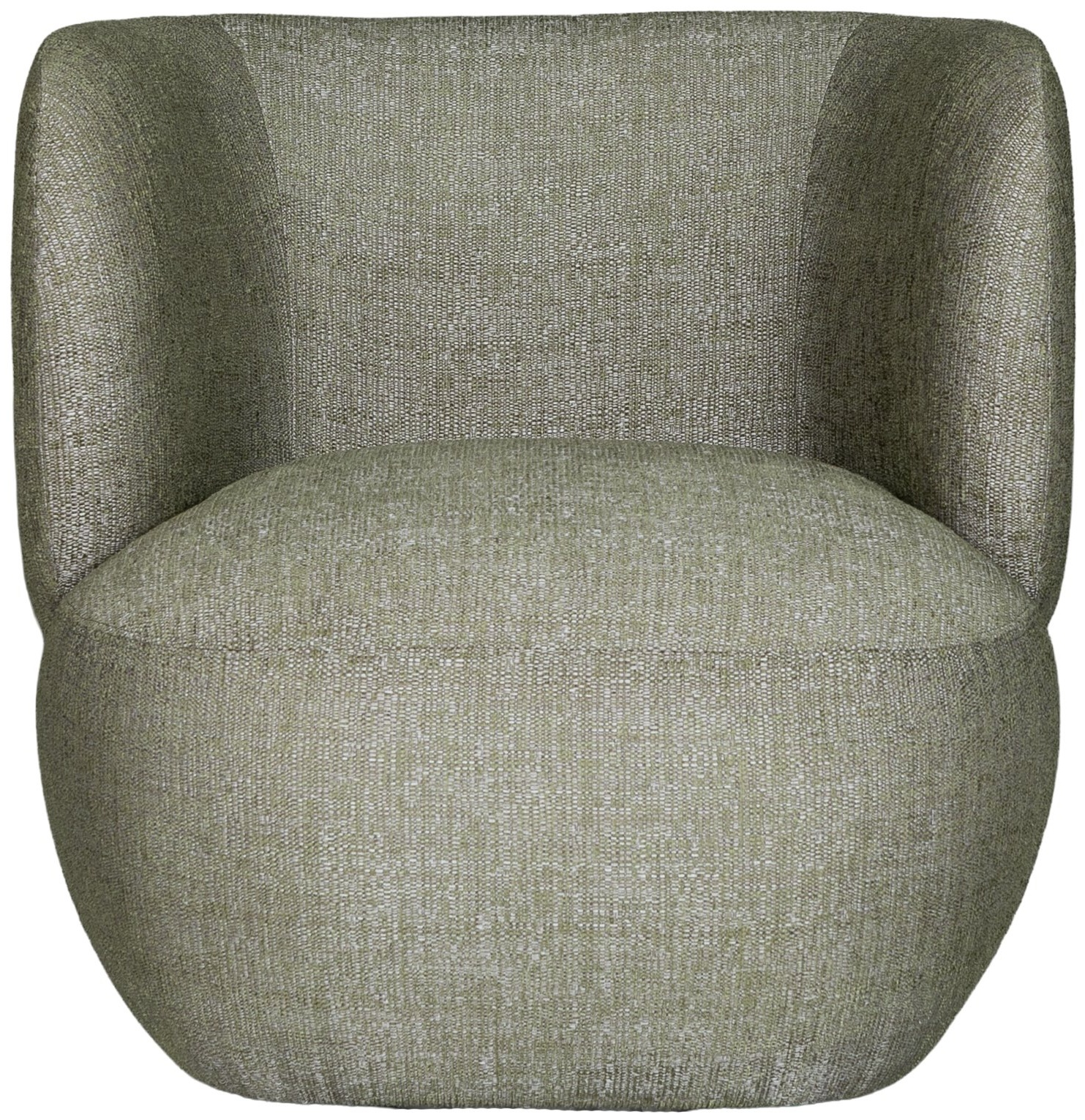 Poltrona Patricia con tela Forza Sage. - image 1