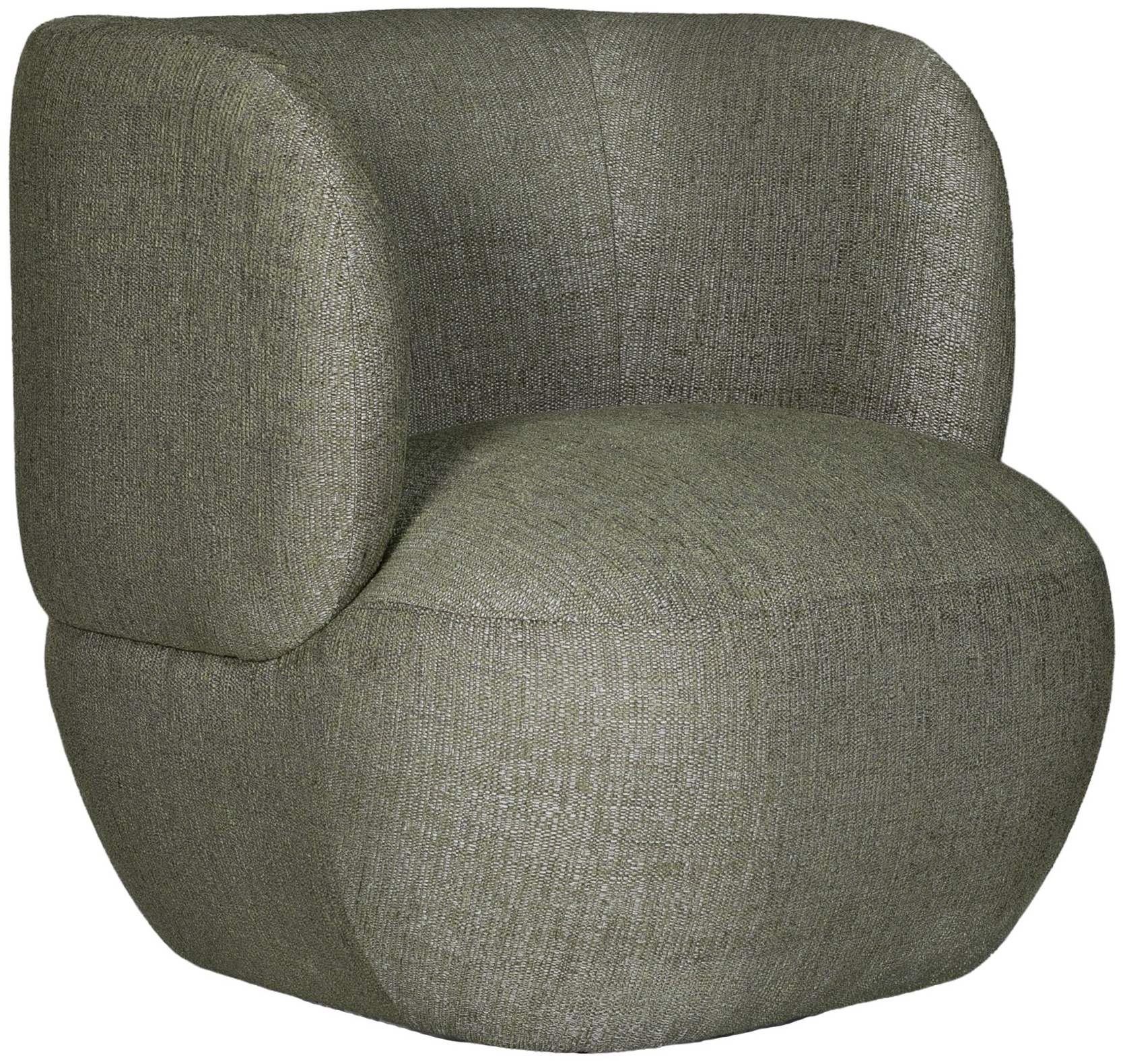 Patricia lounge chair with Forza Sage Fabric - image 2