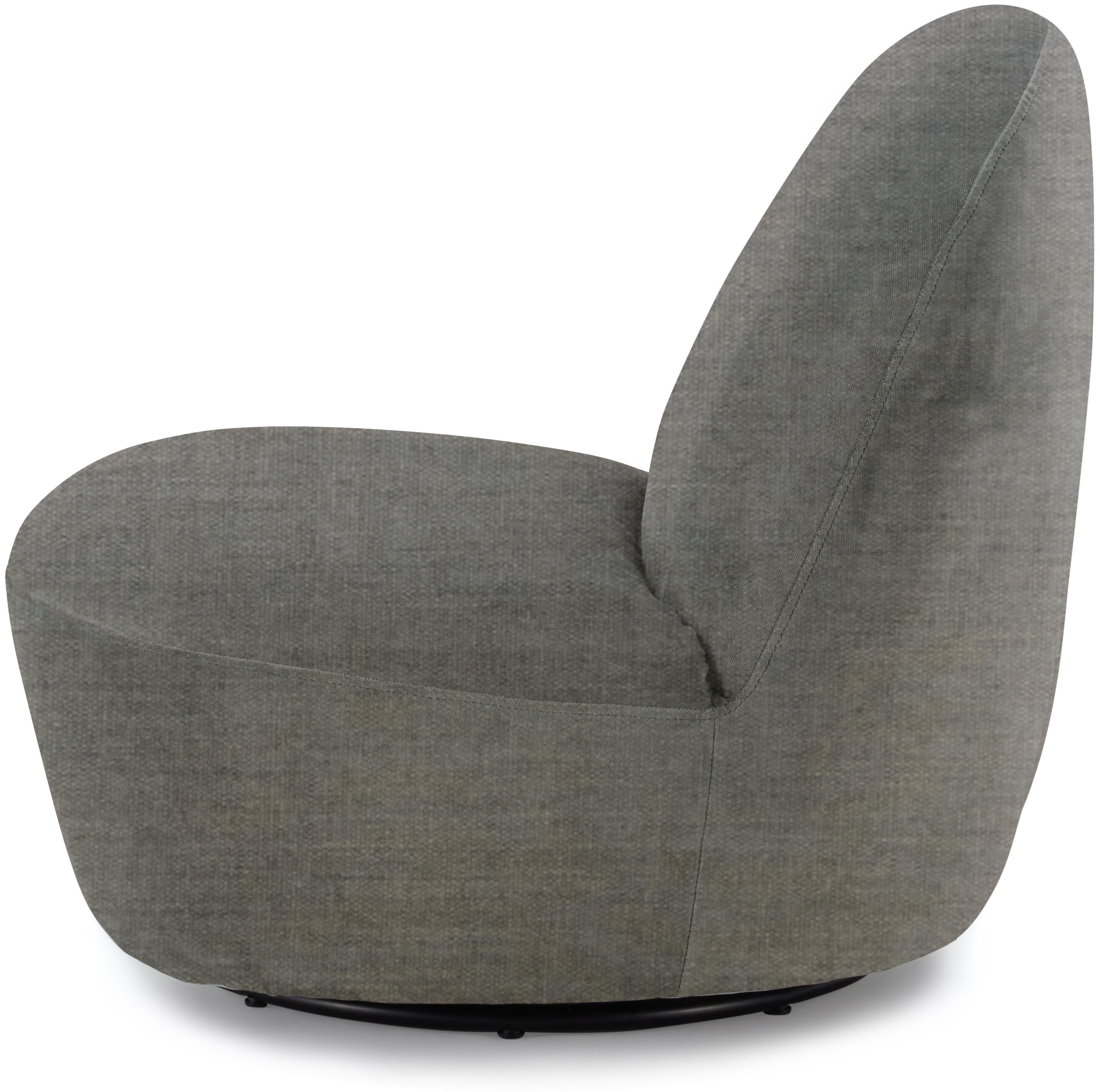 poltrona rock con tela gris HOME - image 2