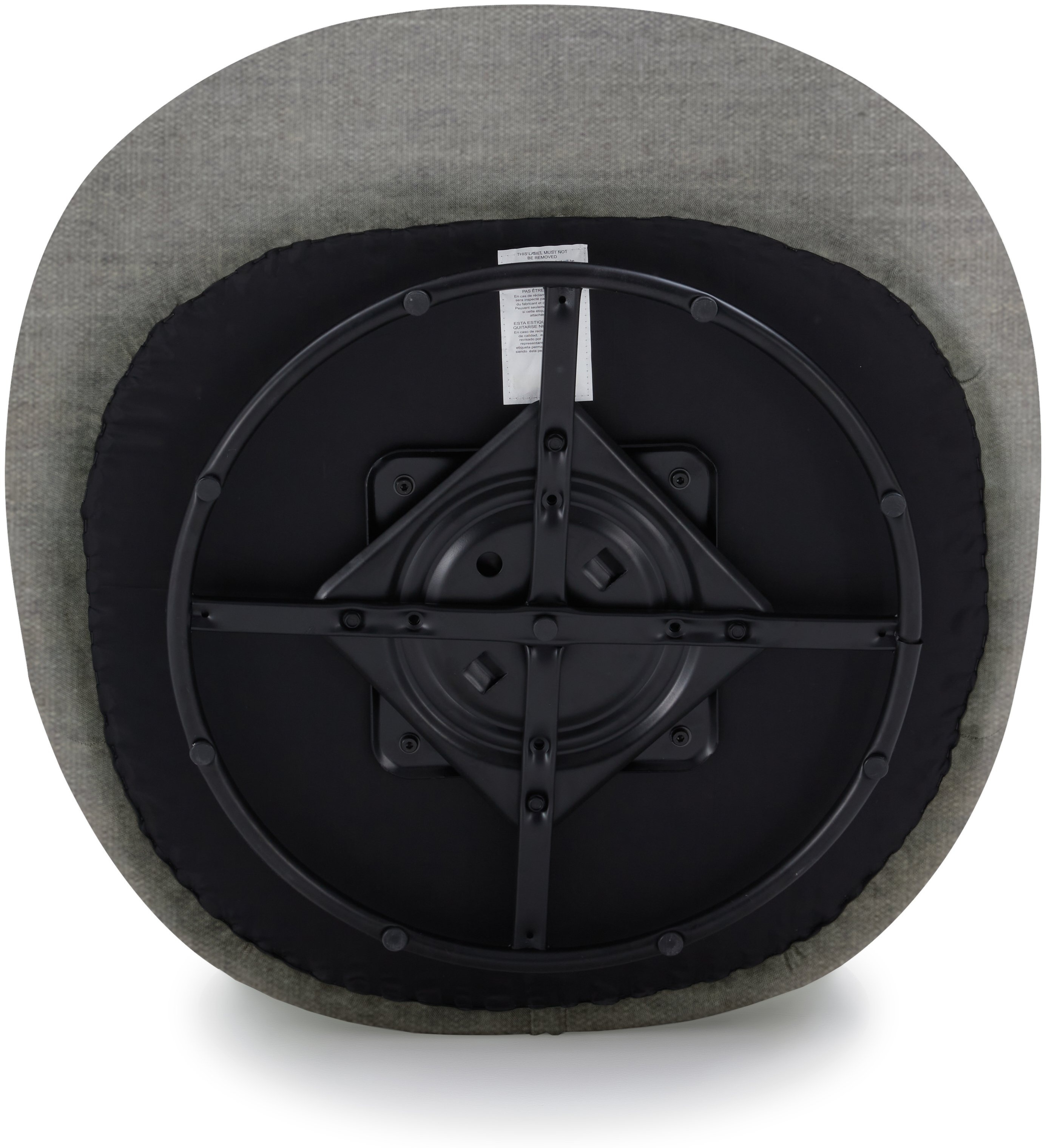 poltrona rock con tela gris HOME - image 5