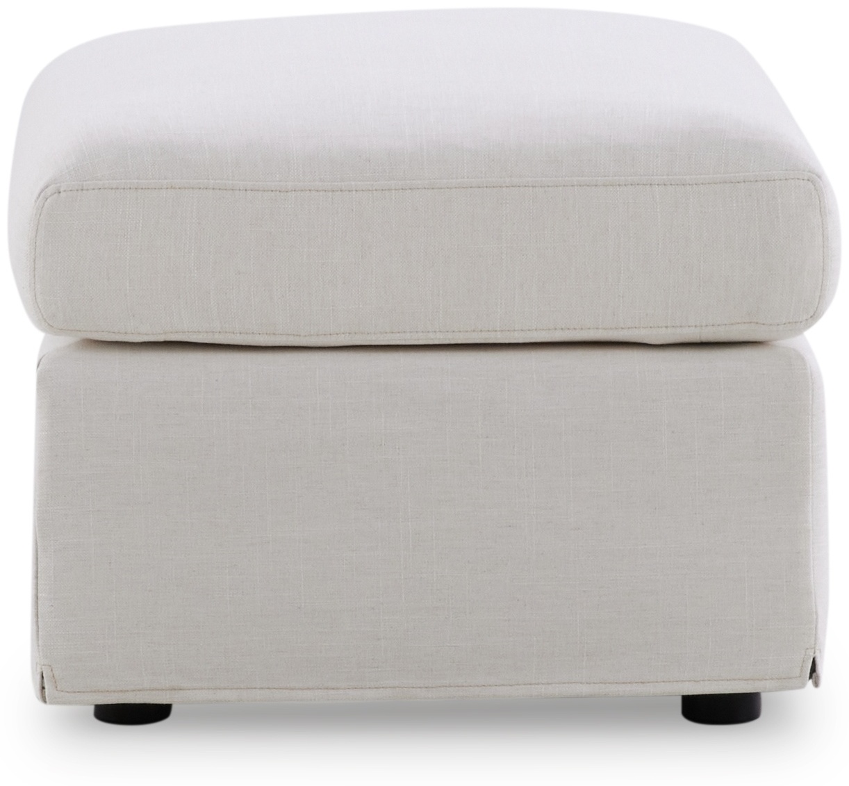 ottoman breeze con tela FLW en blanco hueso - image 2