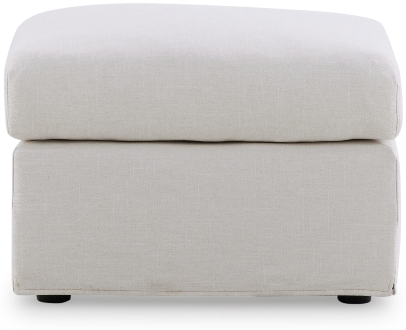 ottoman breeze con tela FLW en blanco hueso - image 3