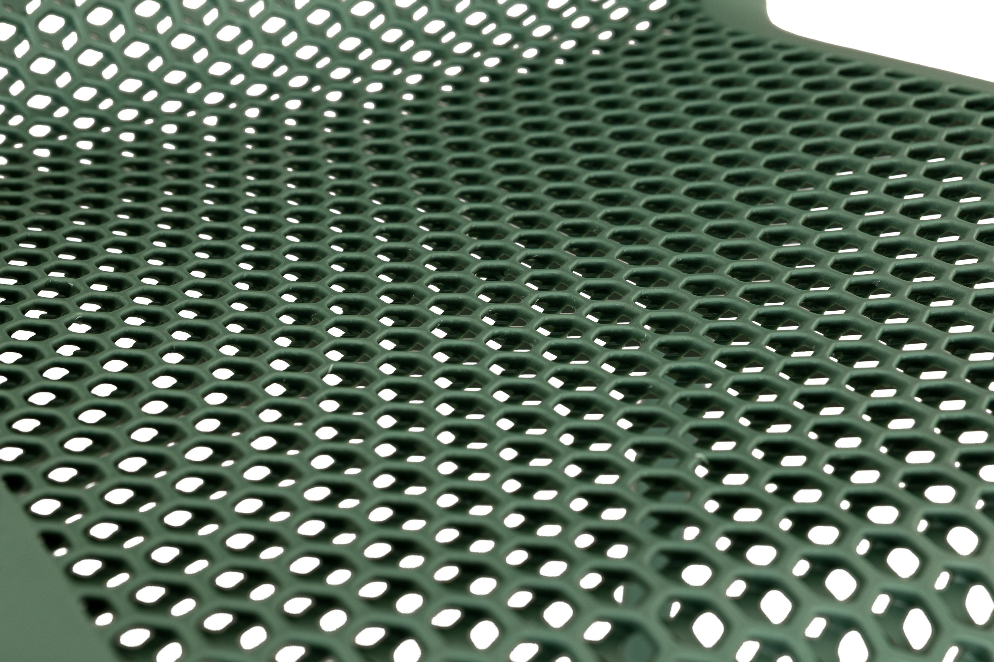 silla de comedor bee con marco de polipropileno verde - image 3