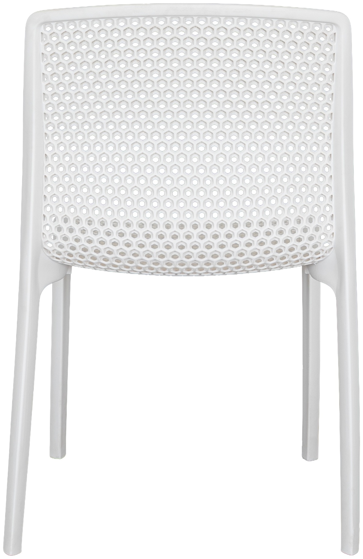 silla de comedor bee con marco de Polipropileno blanco hueso - image 5