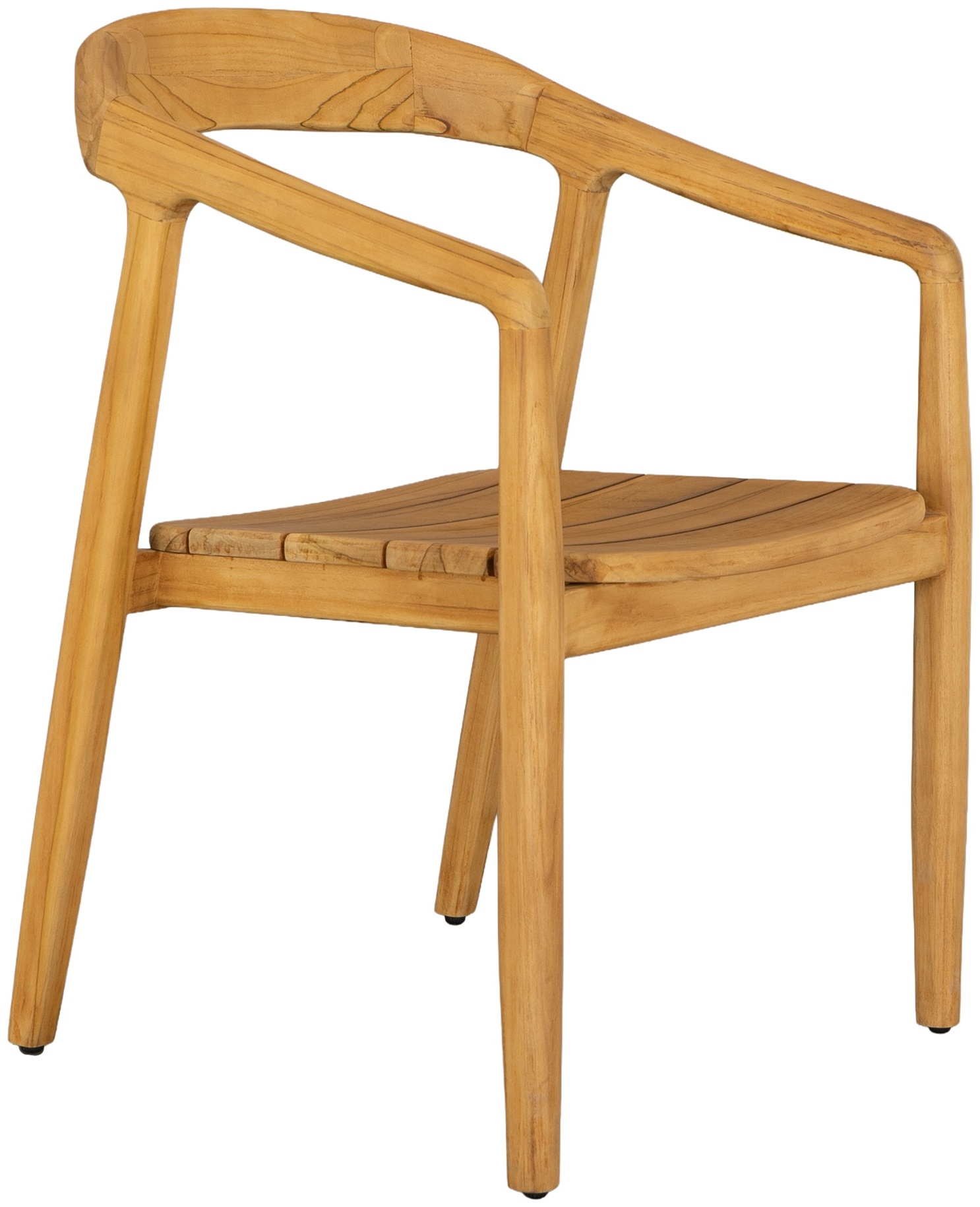 River teak arm cahir with Teak frame - image 2