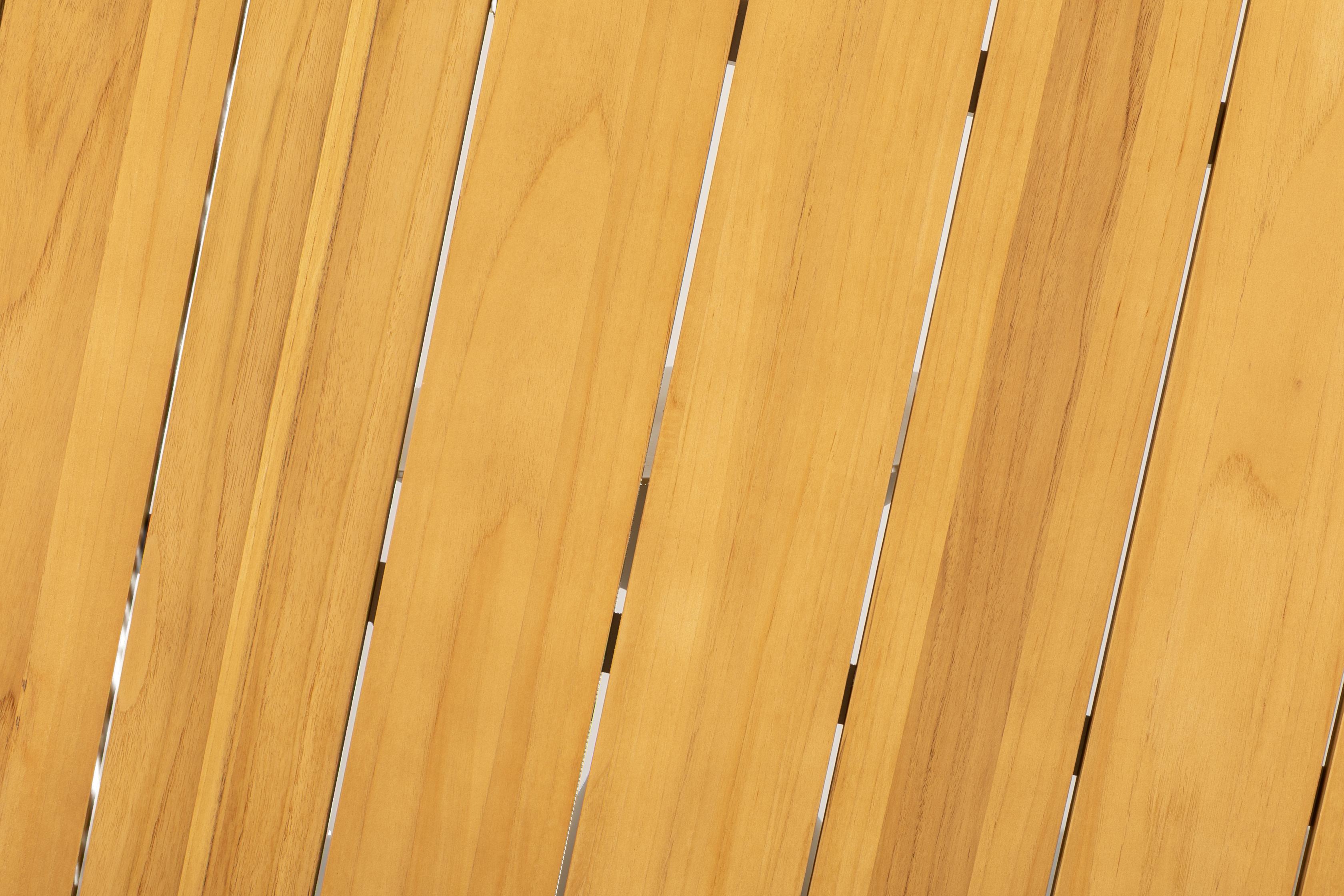 Trumpet Teak tabletop with Teak body, 120 cm - image 4