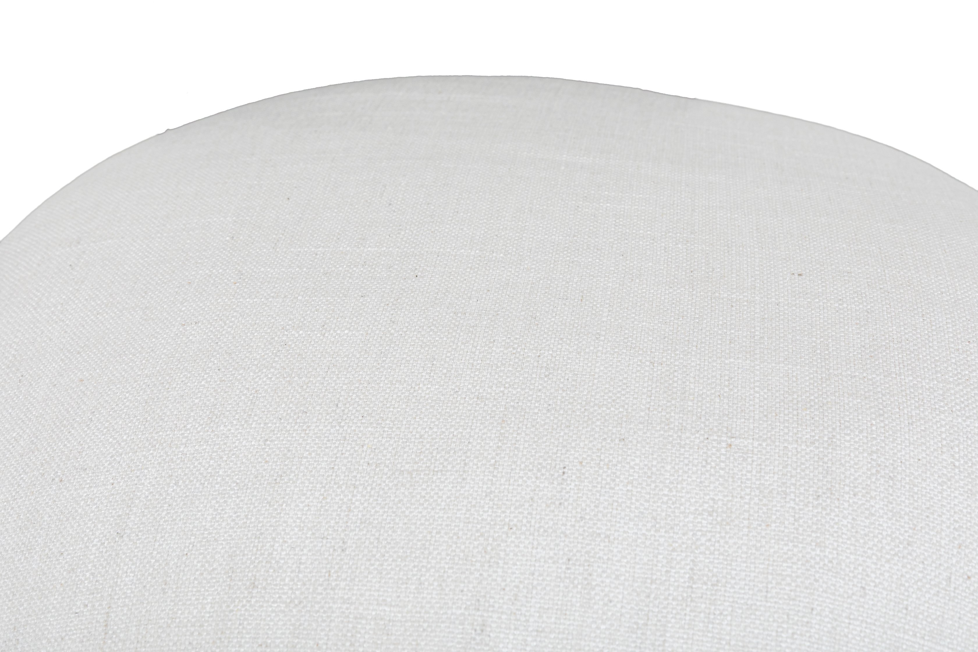 Almohada redonda con tela FLW Off White. - image 3