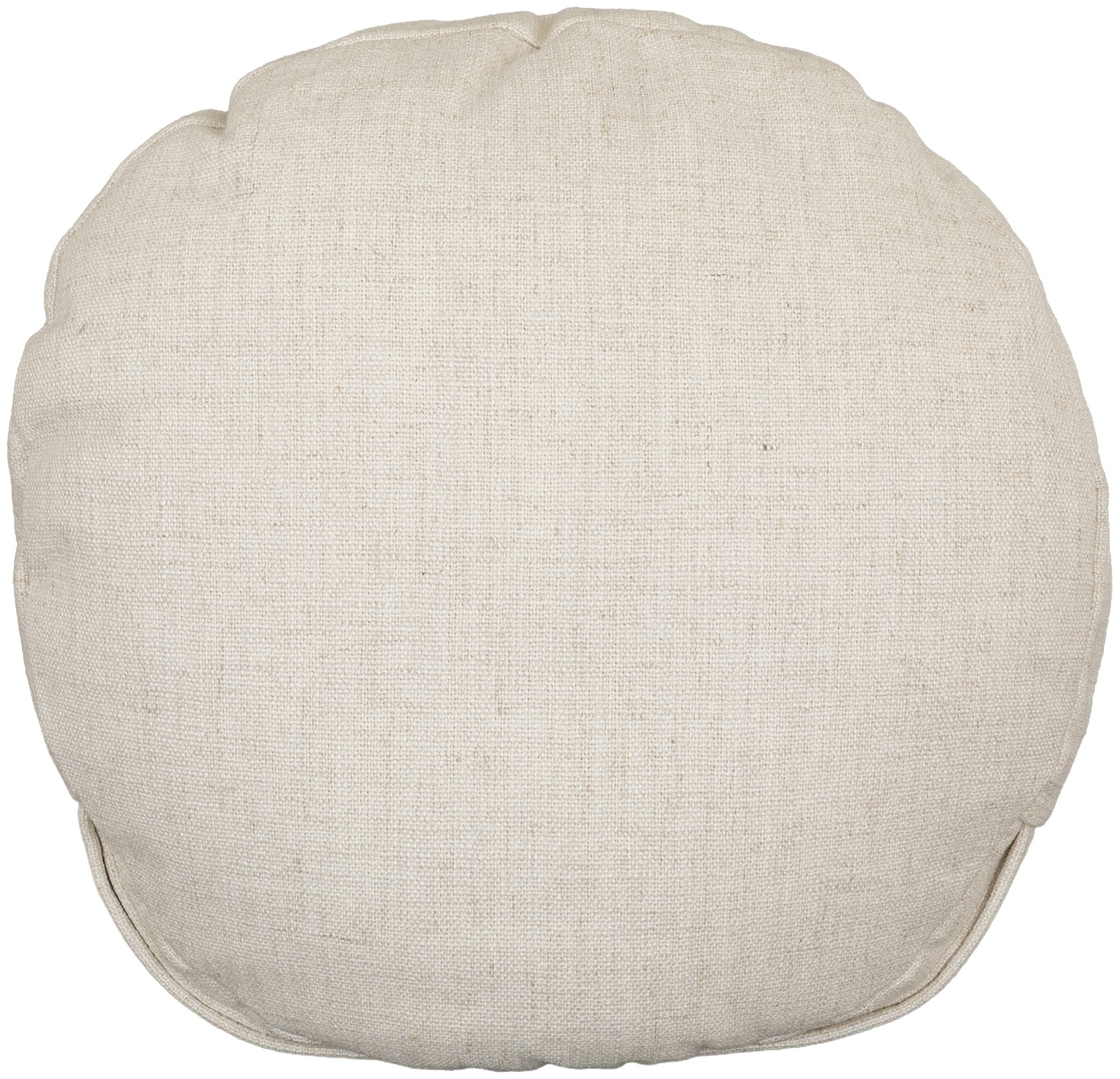 Almohada round con tela natural LOX - image 2