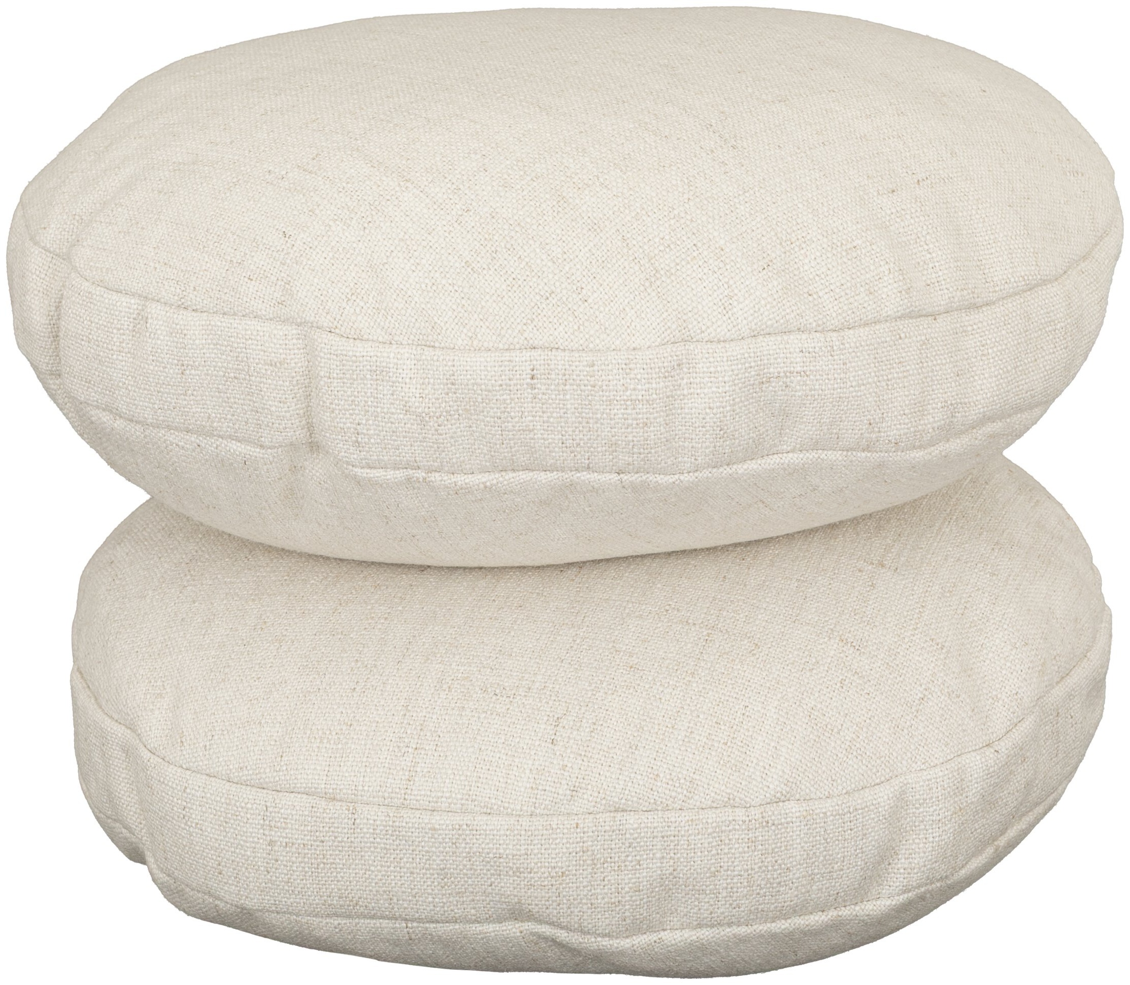 Almohada round con tela natural LOX - image 4
