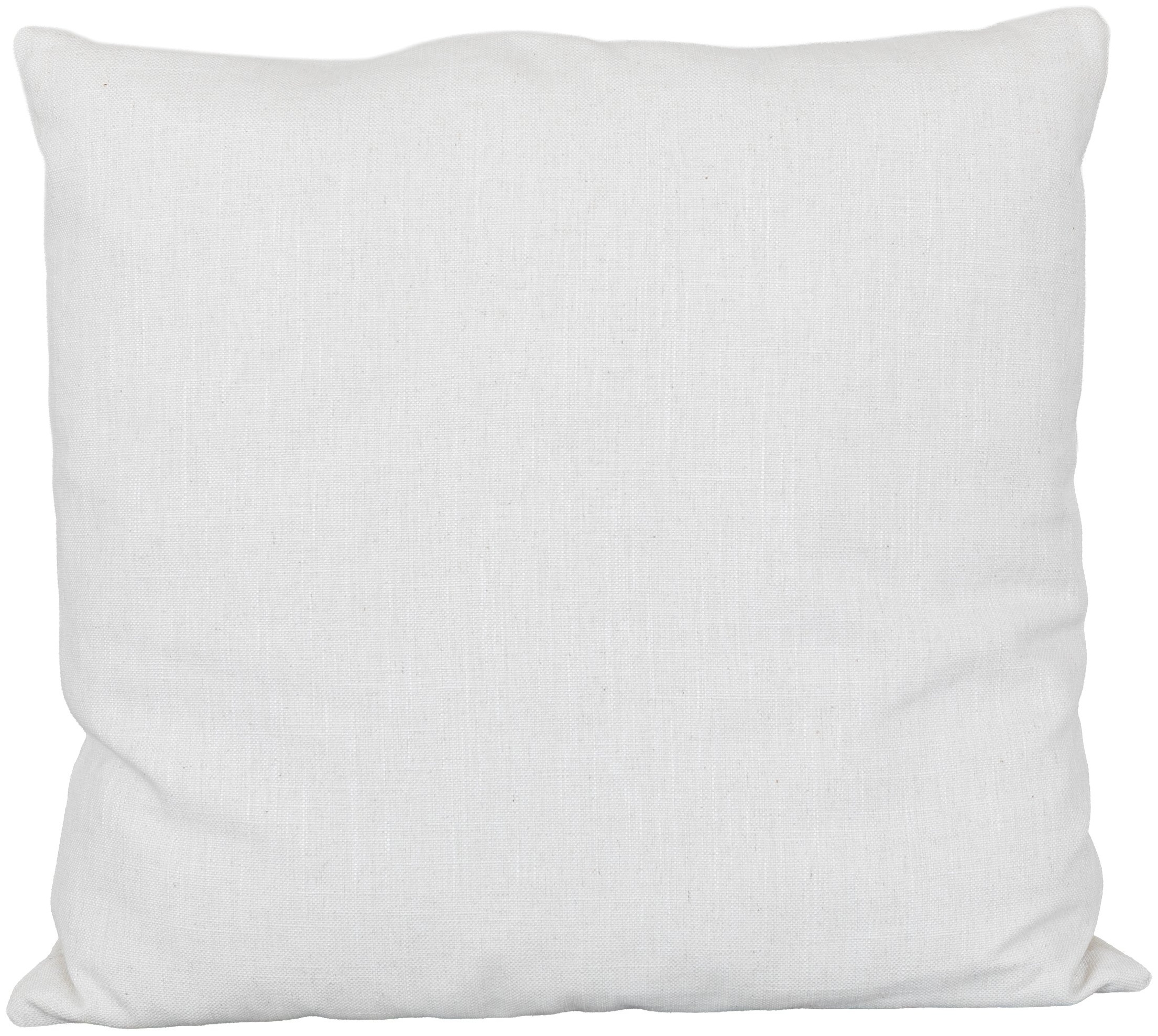 almohada square con tela FLW en blanco hueso - image 1