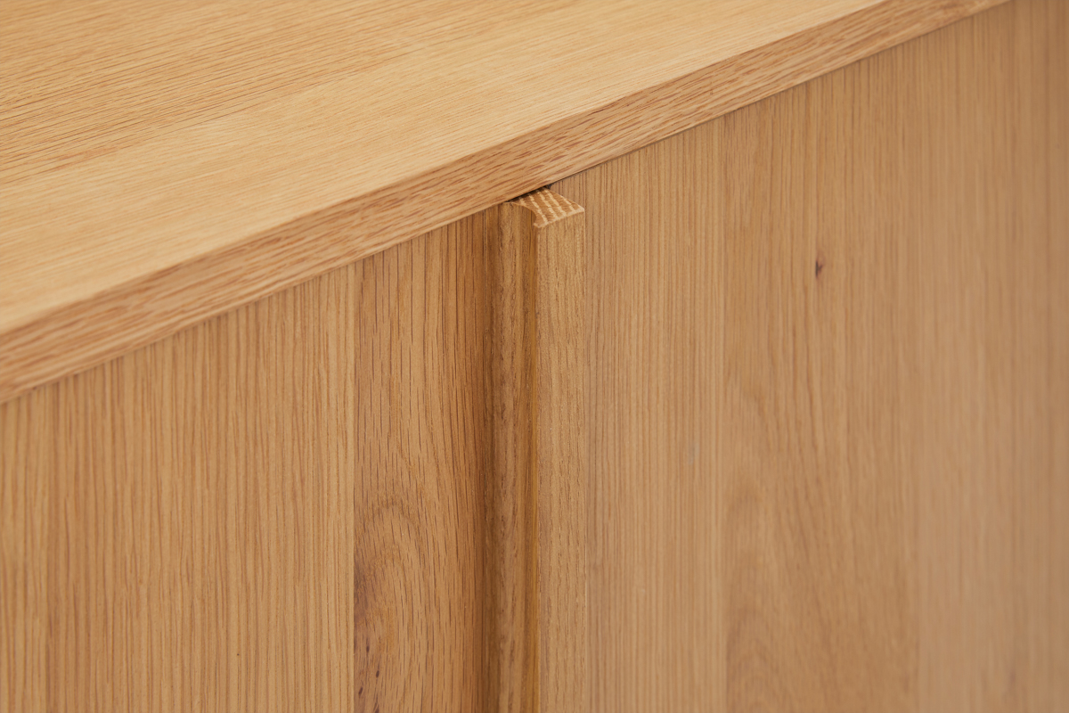 Aurora Sideboard with Solid natural oak frame, 160 cm - image 4