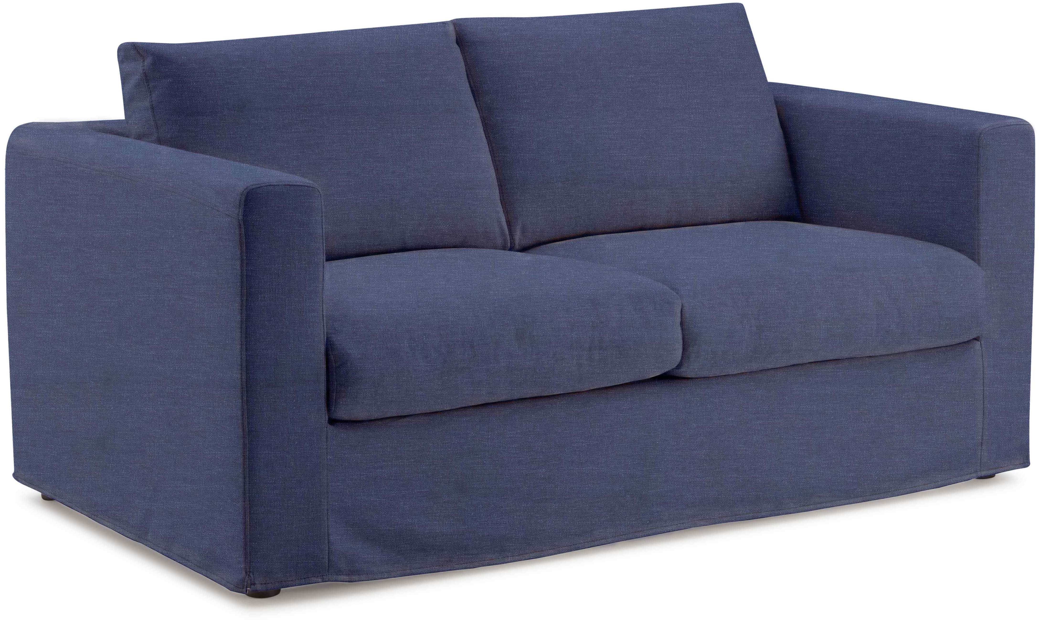 Breeze 2 seater sofa with FLW Navy Blue Fabric - image 2