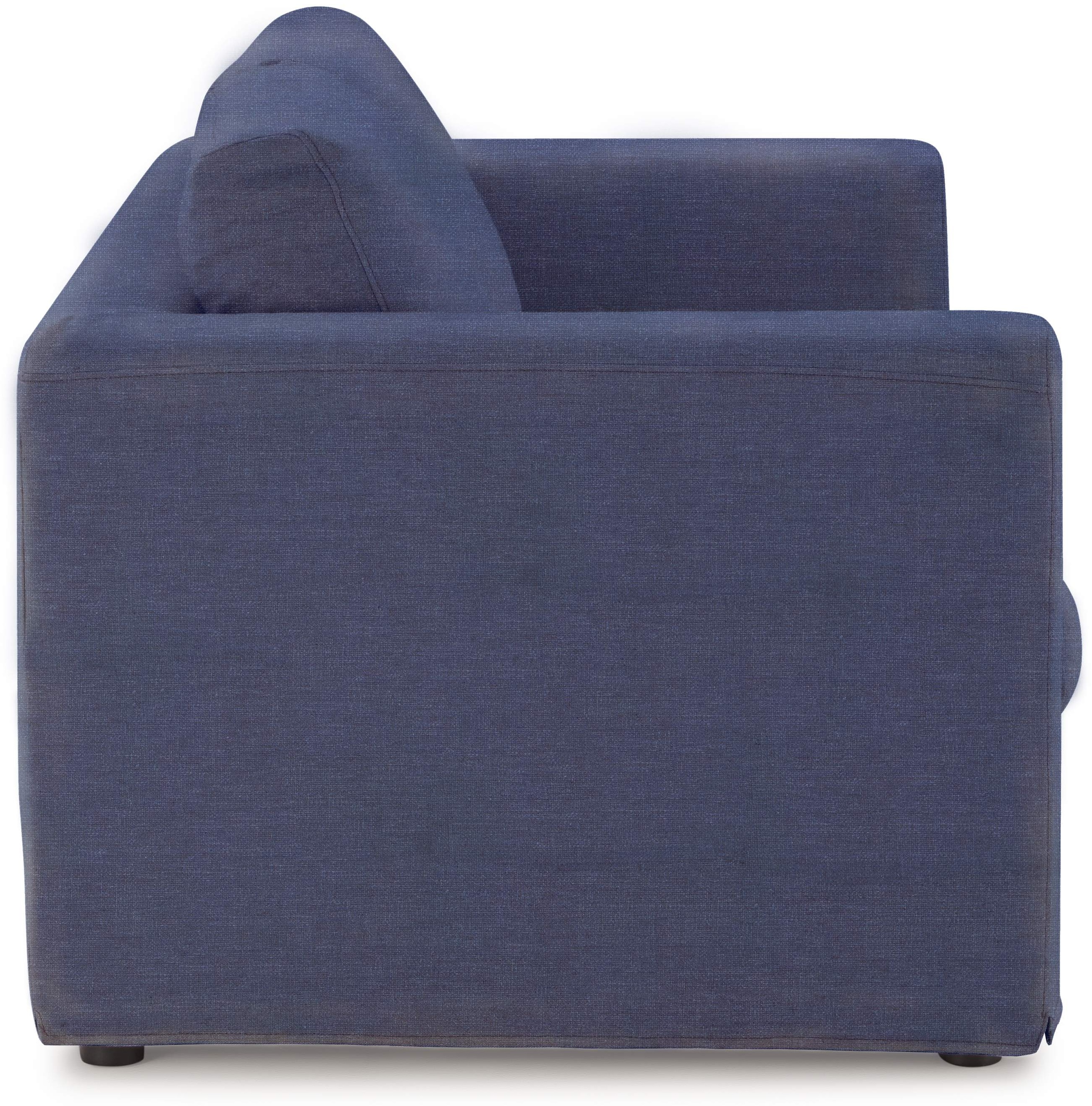 Breeze 2 seater sofa with FLW Navy Blue Fabric - image 3