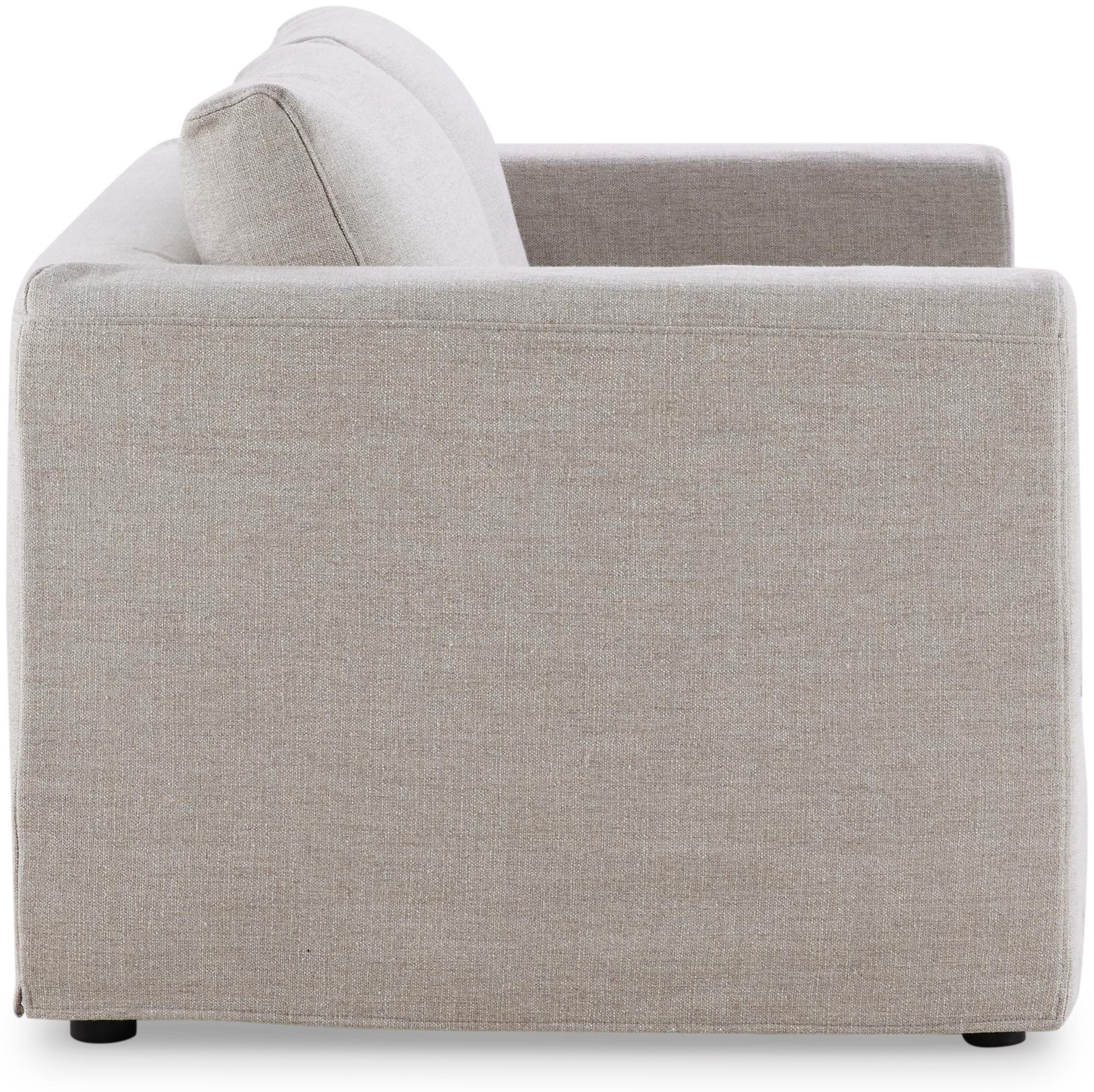 Breeze 2 seater sofa with LOX Khaki Fabric - image 5