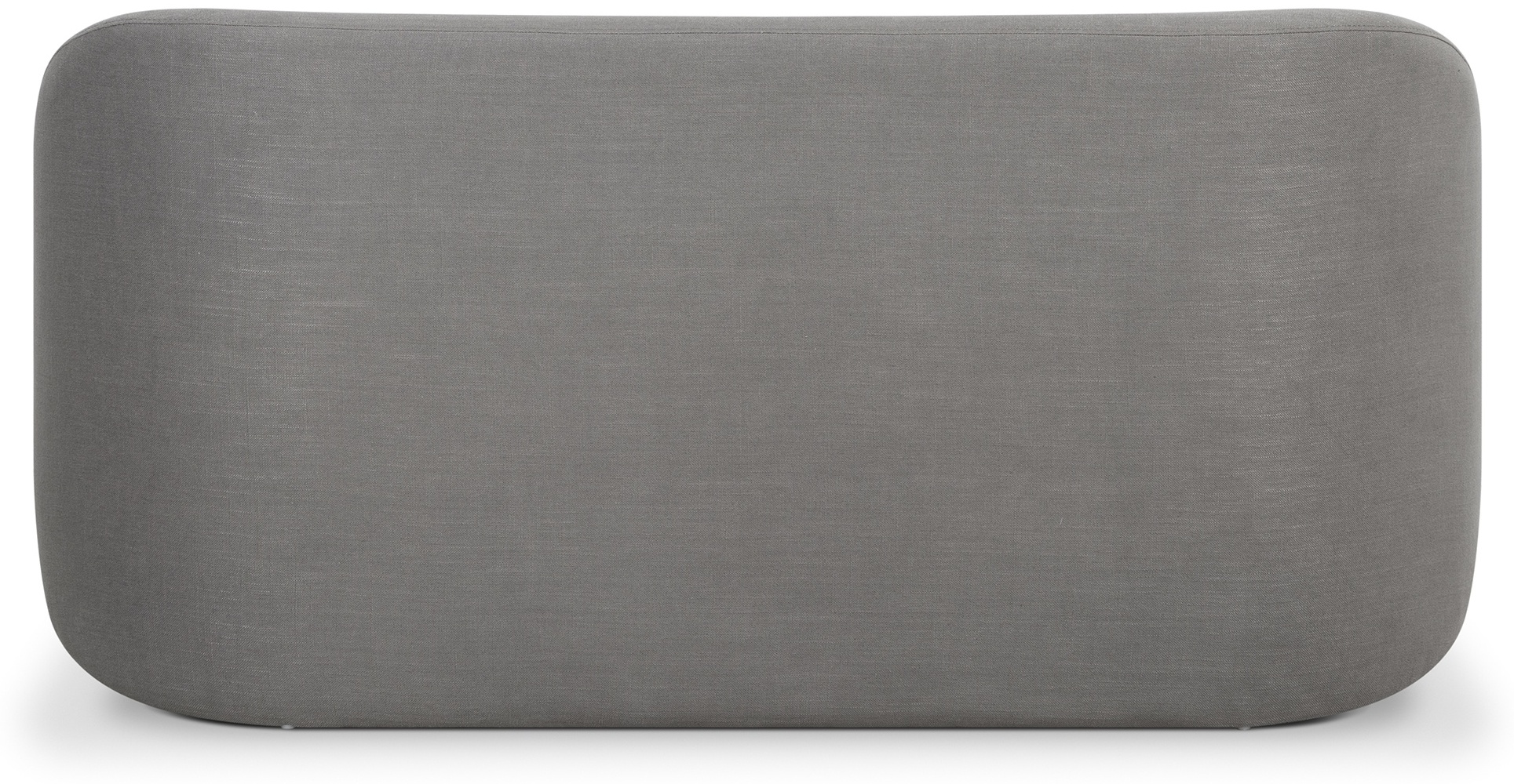 Shell 2 seater sofa with Diego Steel Fabric - image 4