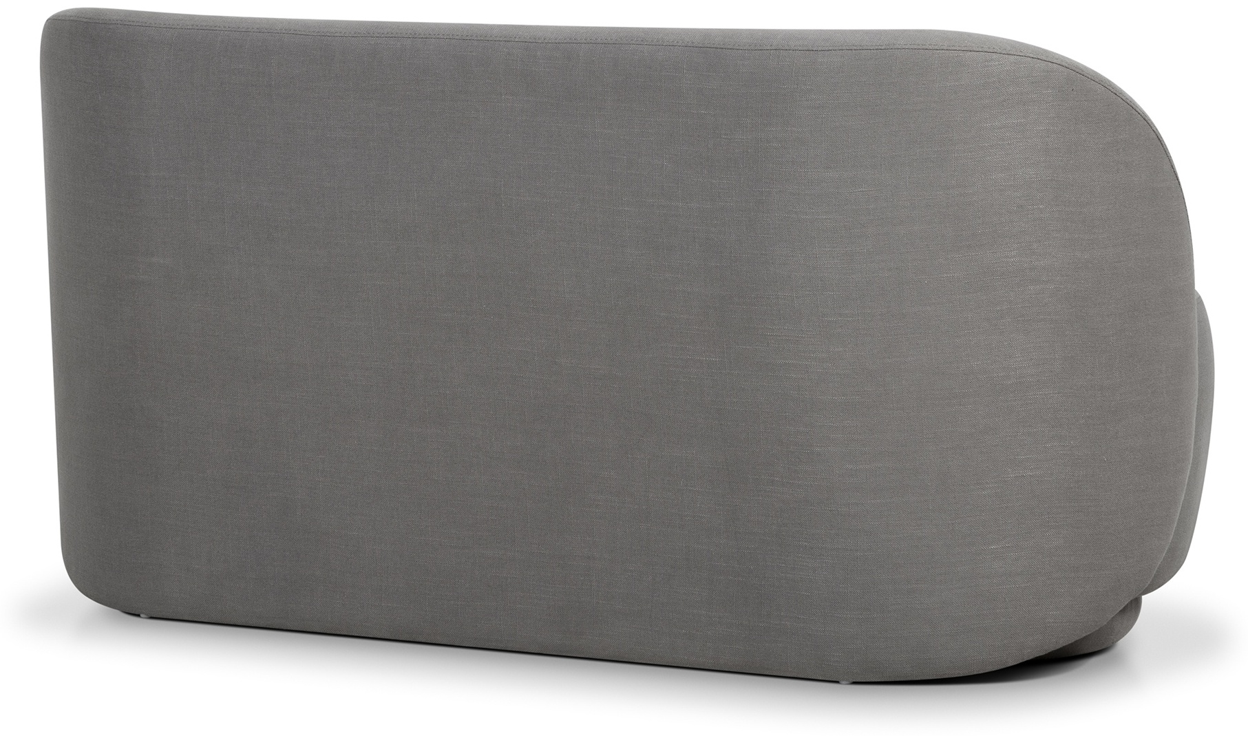 Shell 2 seater sofa with Diego Steel Fabric - image 5