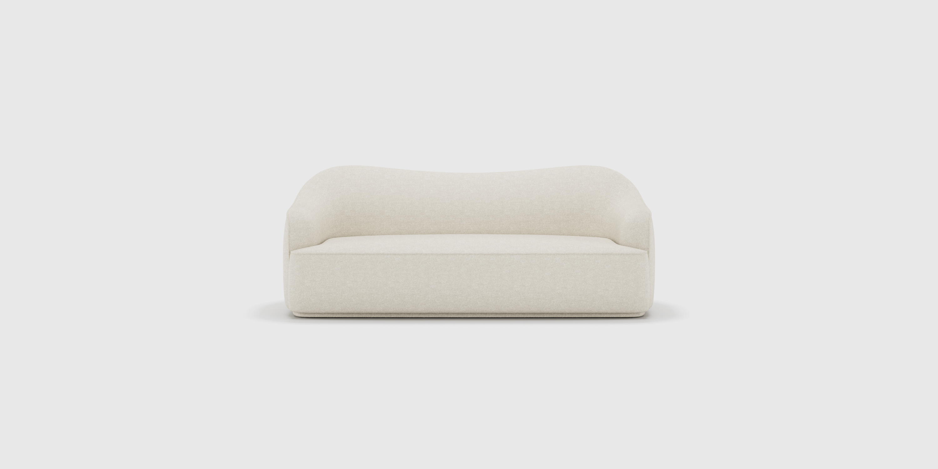Solace 3 seater sofa with Diego Cream Fabric - image 2