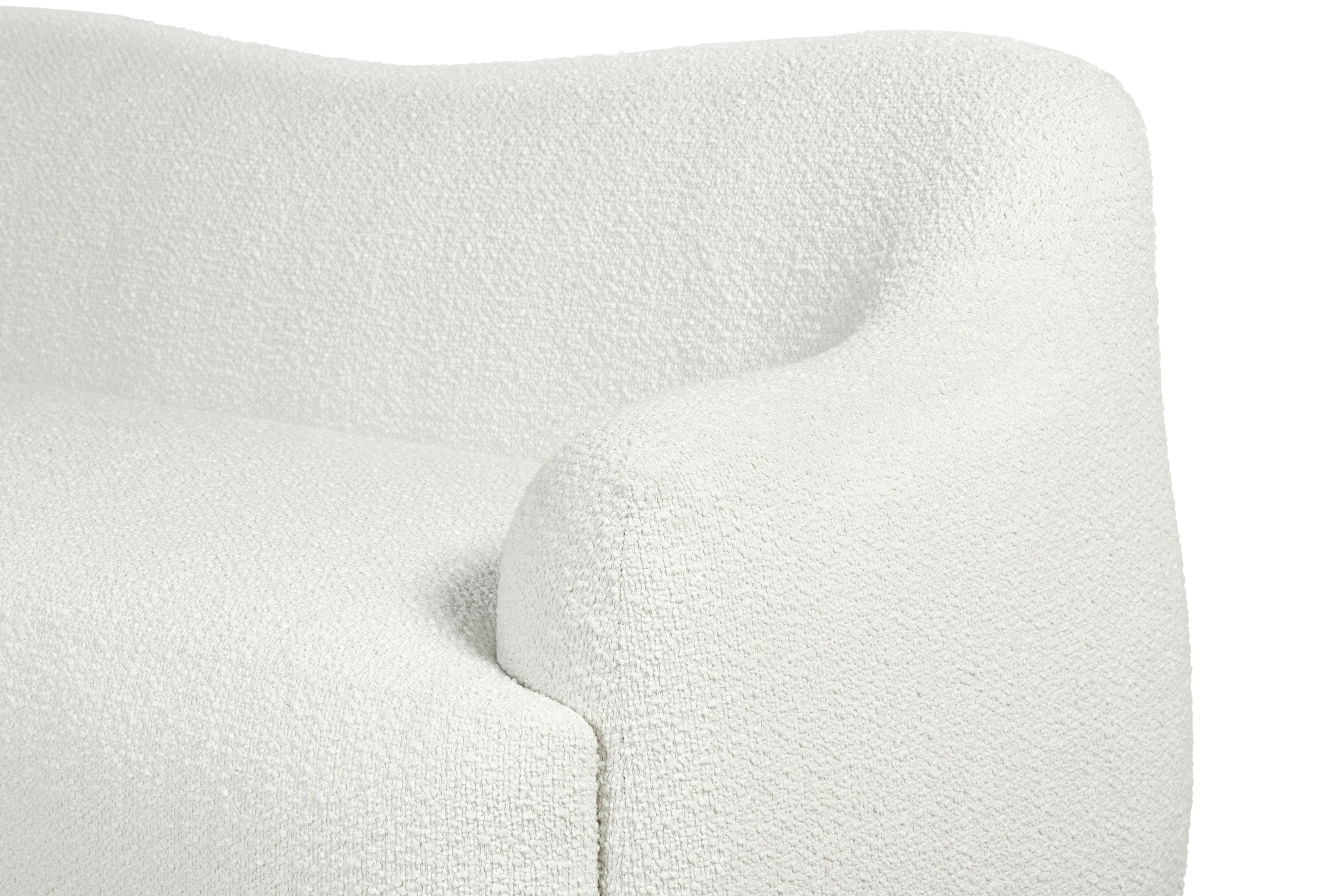 Sofá de 3 puestos Solace con tela Olana Off White. - image 4