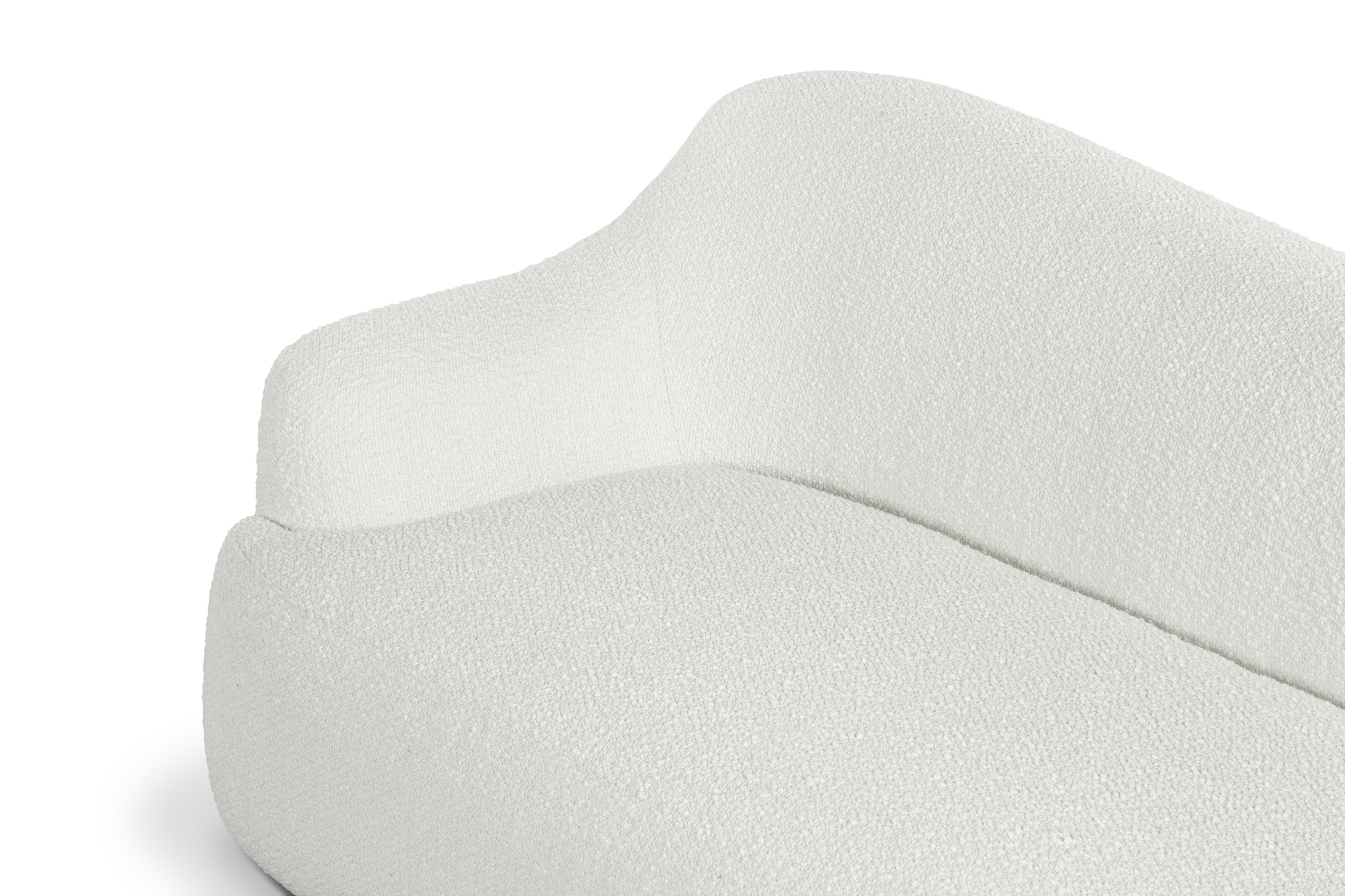 Sofá de 3 puestos Solace con tela Olana Off White. - image 5