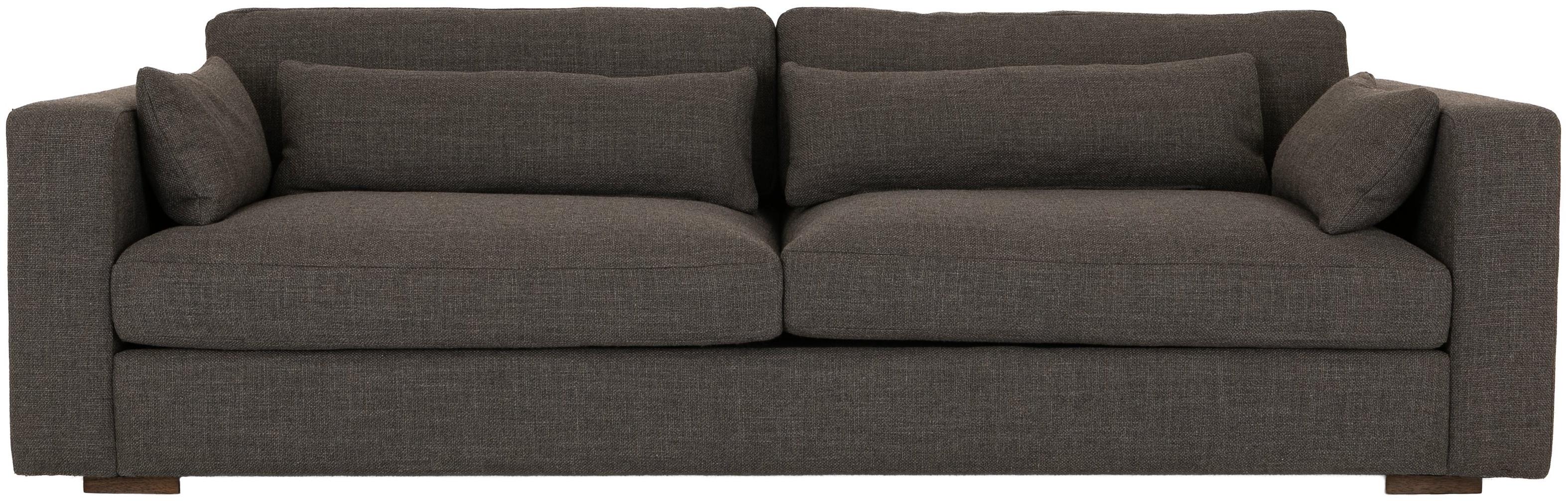 Bantry 4 seater sofa with Bermuda Dark Grey Fabric - image 1