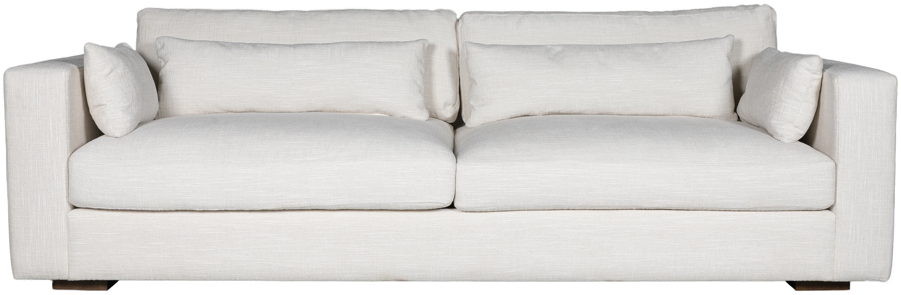 Bantry 4 seater sofa with Crosshatch Cream Fabric - image 2