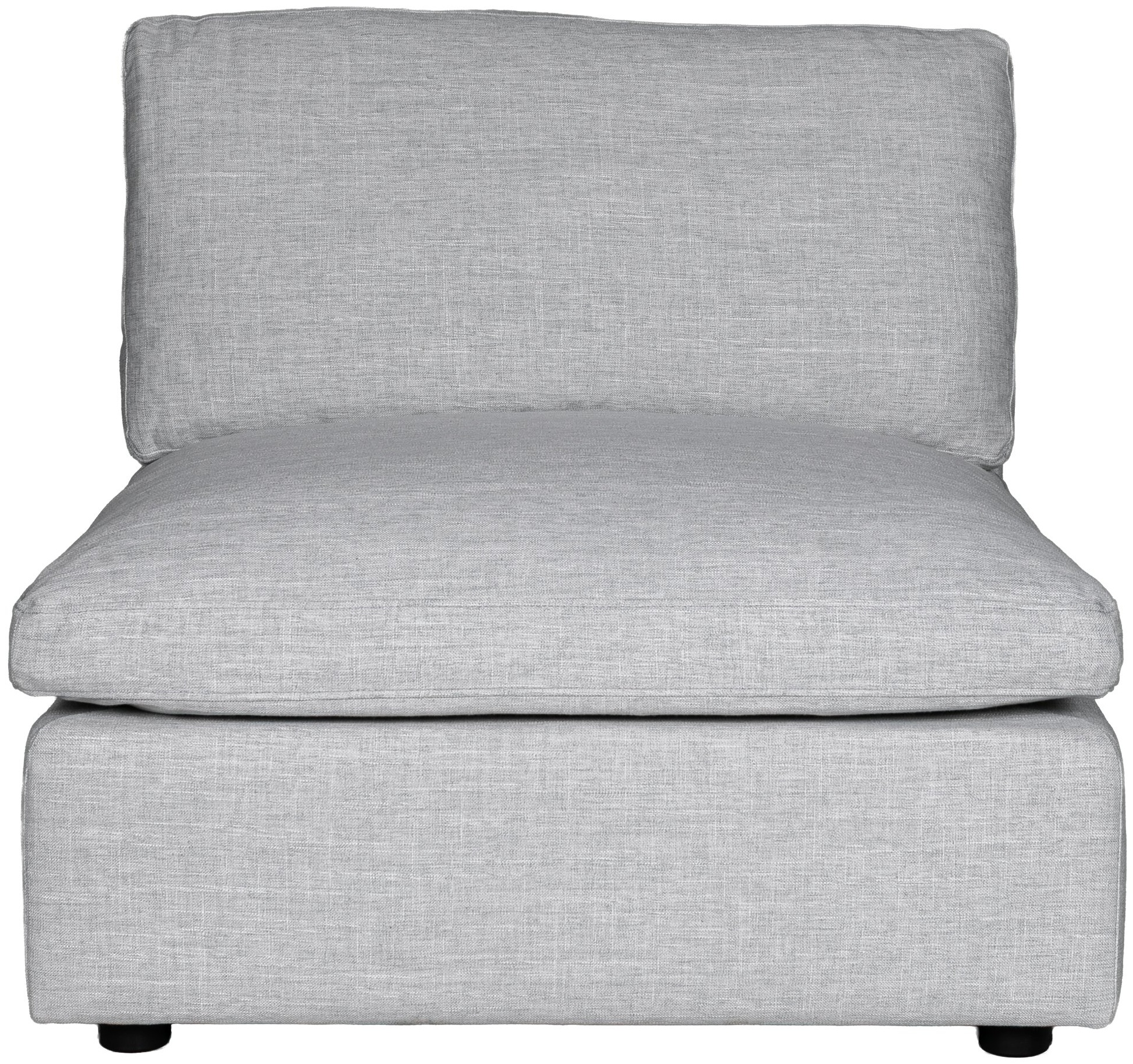 Bingo modular sofa center piece with FLW Light Grey Fabric - image 3