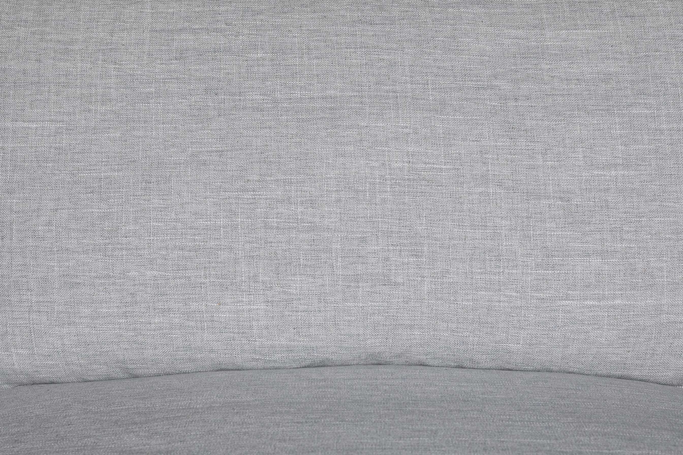 Pieza central de sofá modular bingo con tela FLW gris claro. - image 4