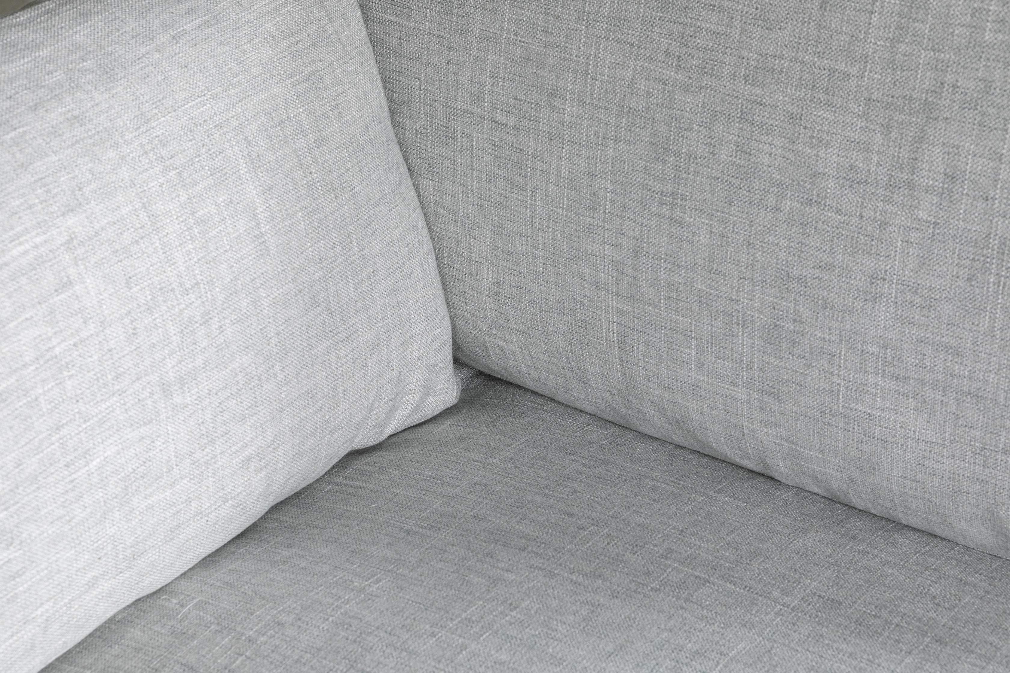 Pieza lateral de sofá modular bingo con tela FLW gris claro. - image 3