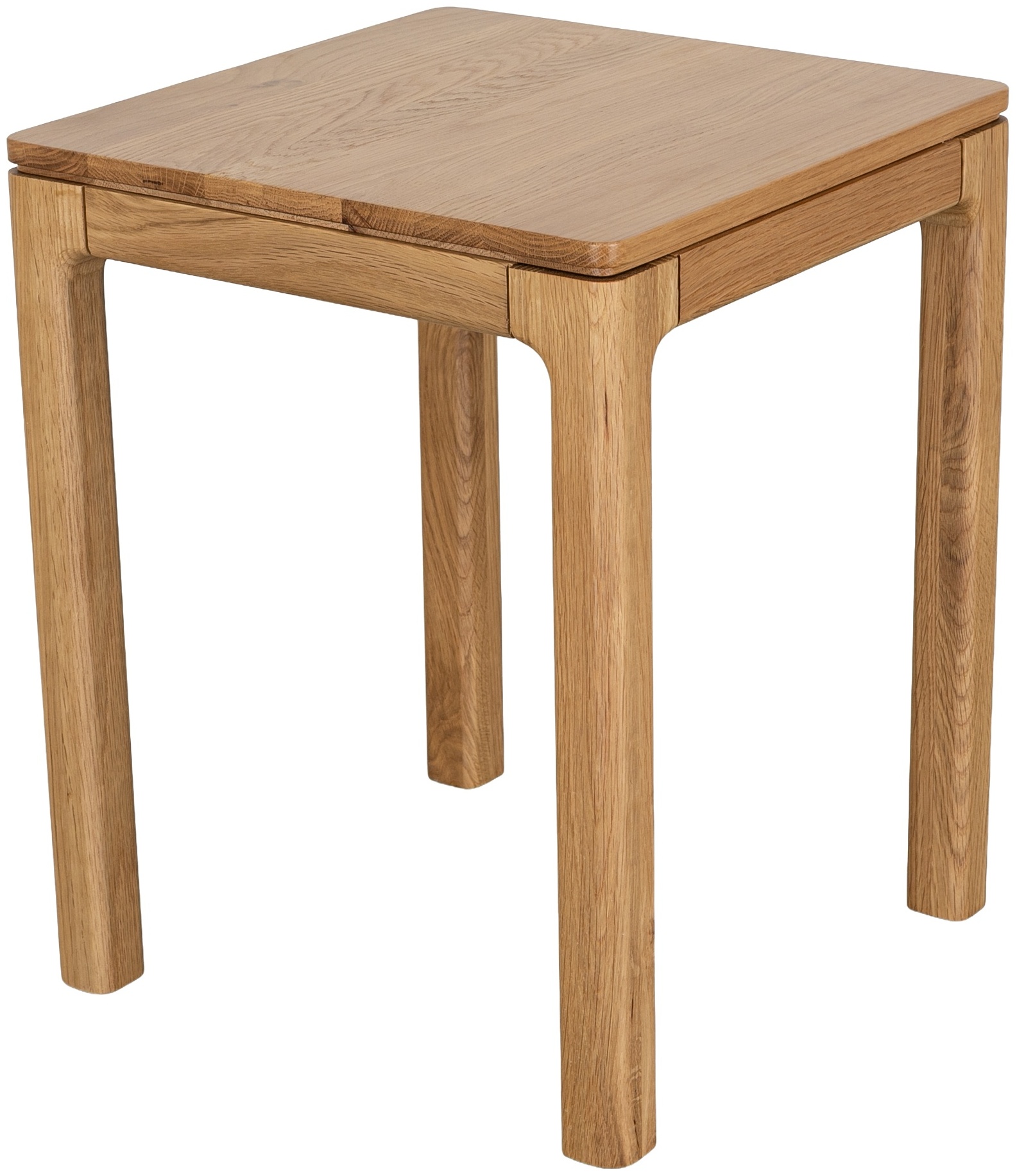 Mesa lateral Aurora con marco de roble natural sólido, 40 cm. - image 3