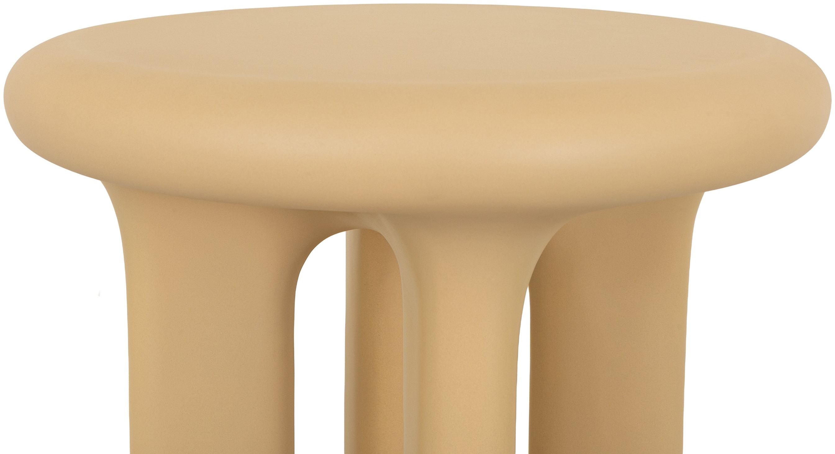 Yepa Side table with Peach cast concrete frame, 46 cm - image 3